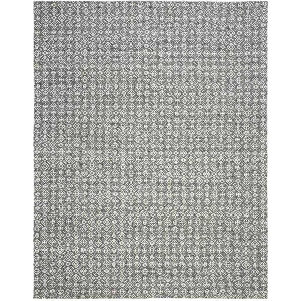 Kilim Emblem Ivory/Charcoal Area Rug