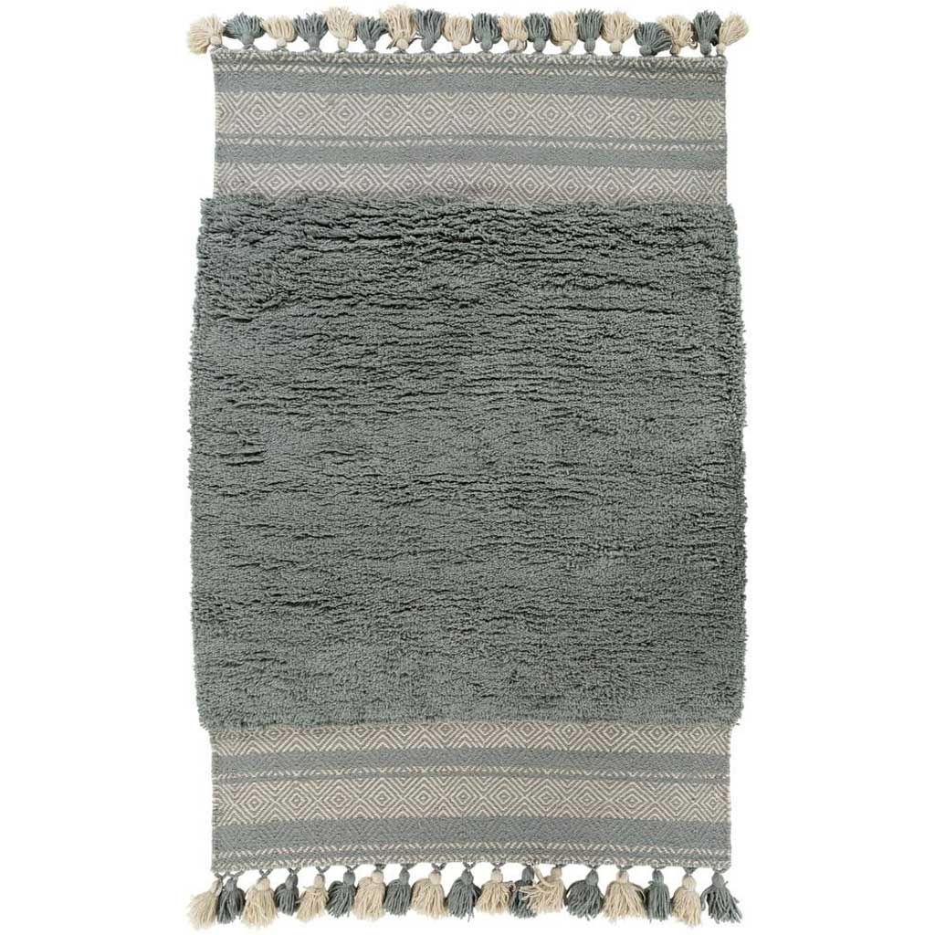 Korva Moss/Light Gray/Gray Area Rug