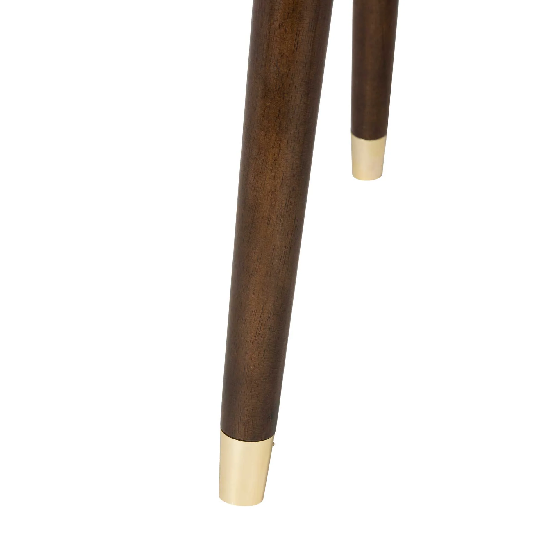 Ledger Gold Cap End Table Brown - Image 6