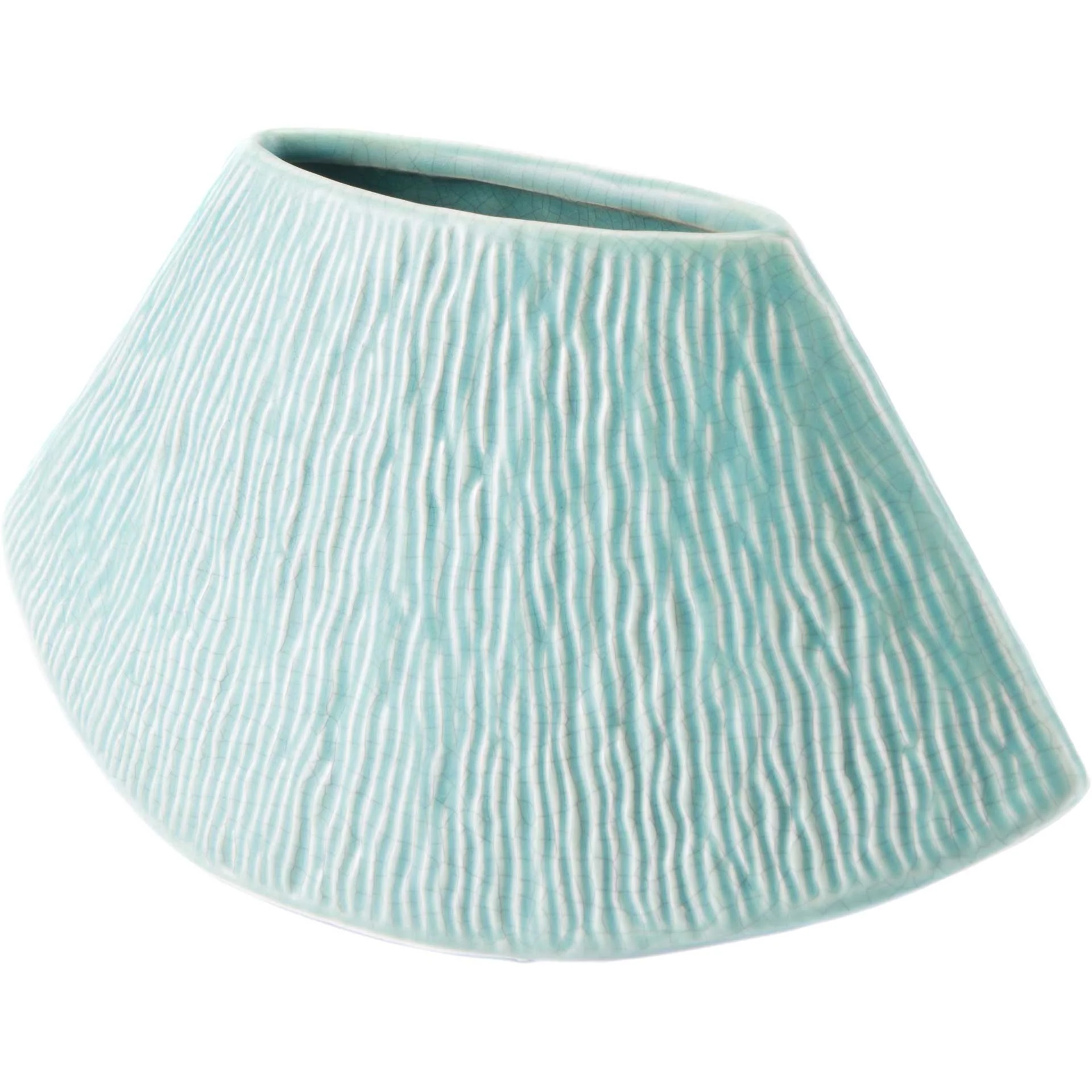 Lineal Planter Matte Green
