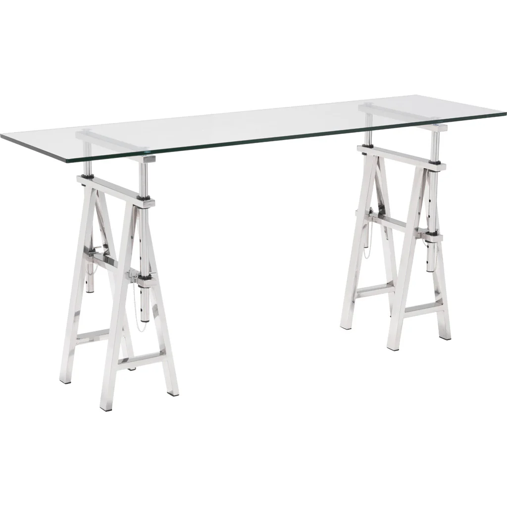 Loyalty Console Table Chrome