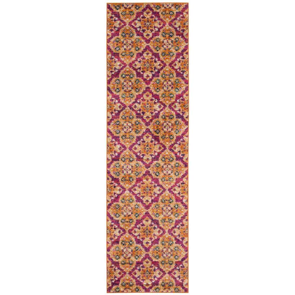 Madison Fuchsia/Gold Runner Rug
