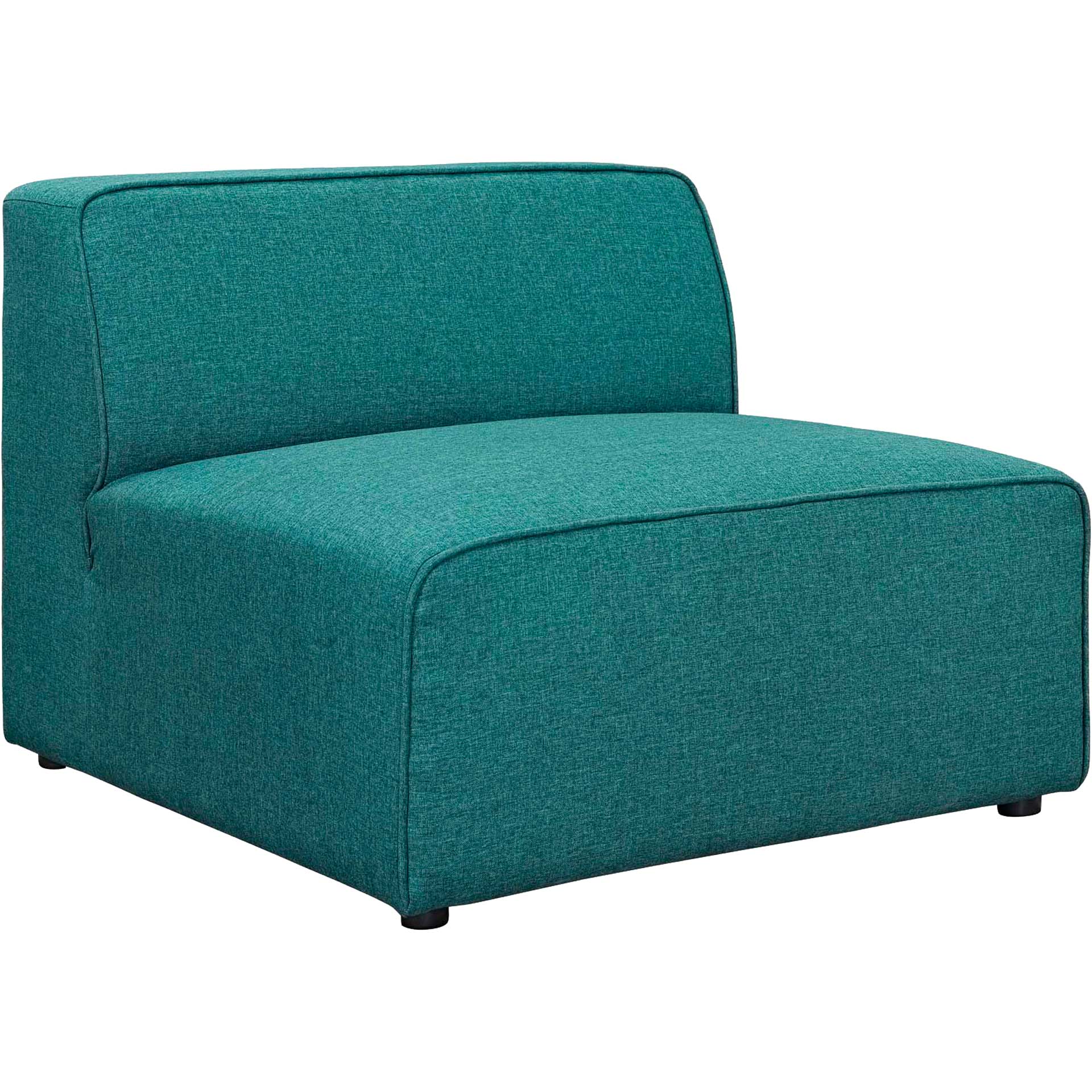 Maisie 5 Piece Corner Sectional Sofa Teal - Image 5