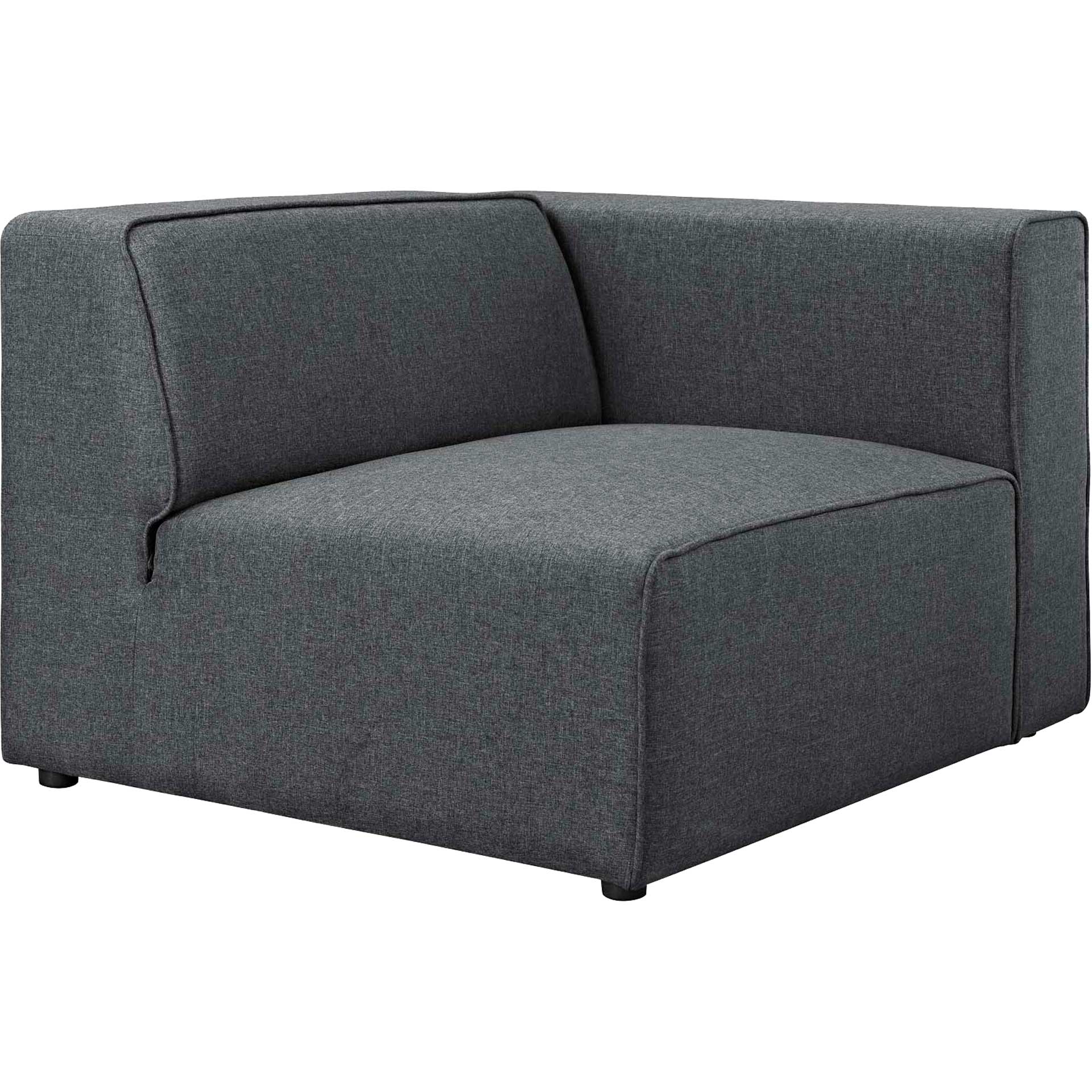 Maisie 7 Piece Corner Sectional Sofa Gray - Image 3