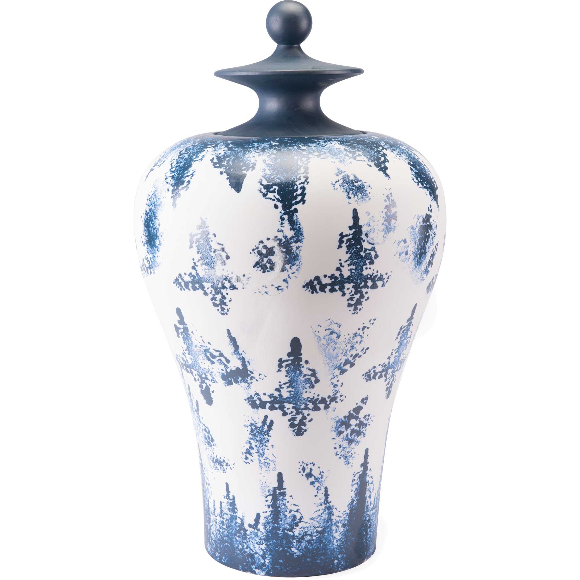 Mar Temple Jar Blue/White
