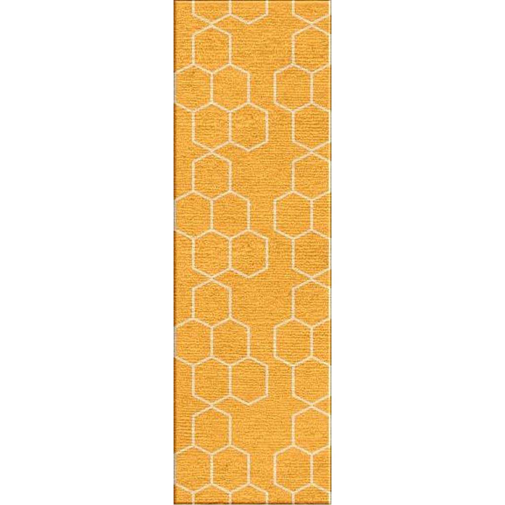 Maroc Abdel Yellow Runner Rug