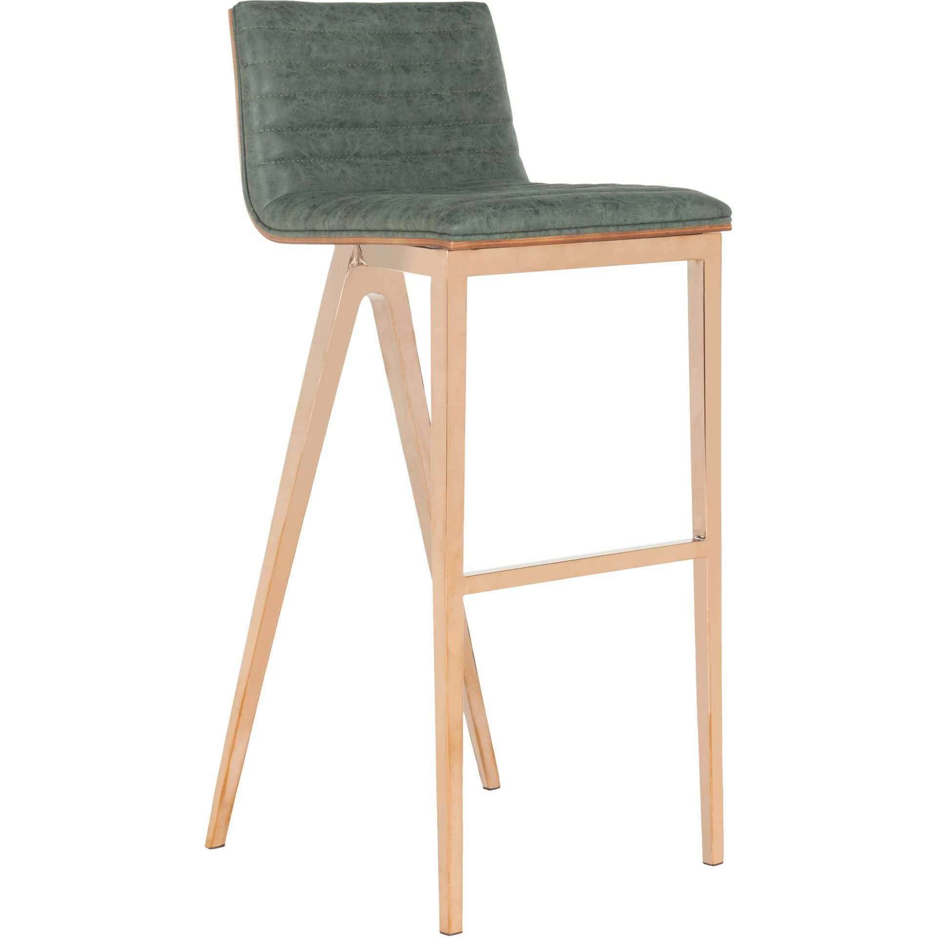 Mckayla Bar Stool Dark Green