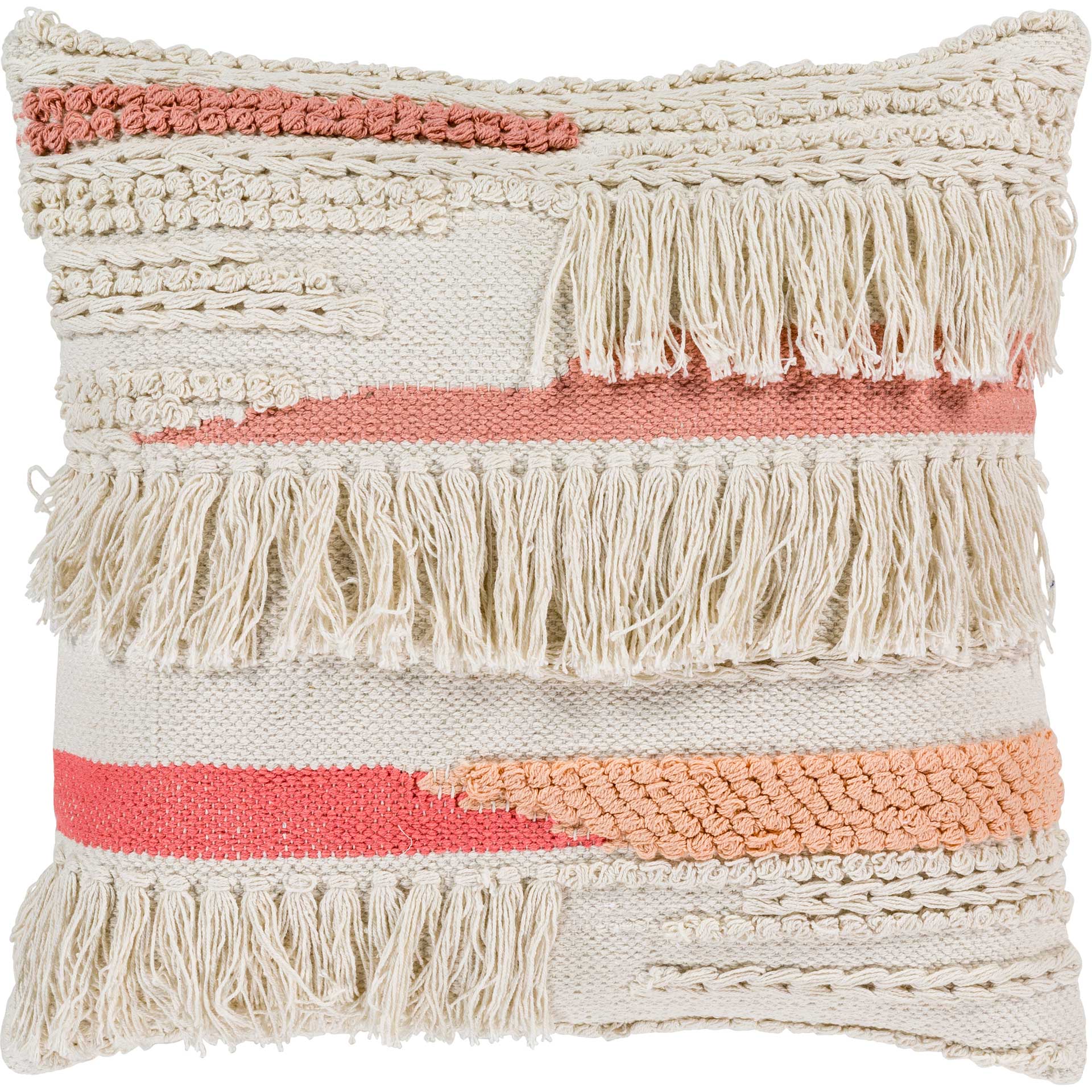 Meher Pillow Cream/Pale Pink/Peach