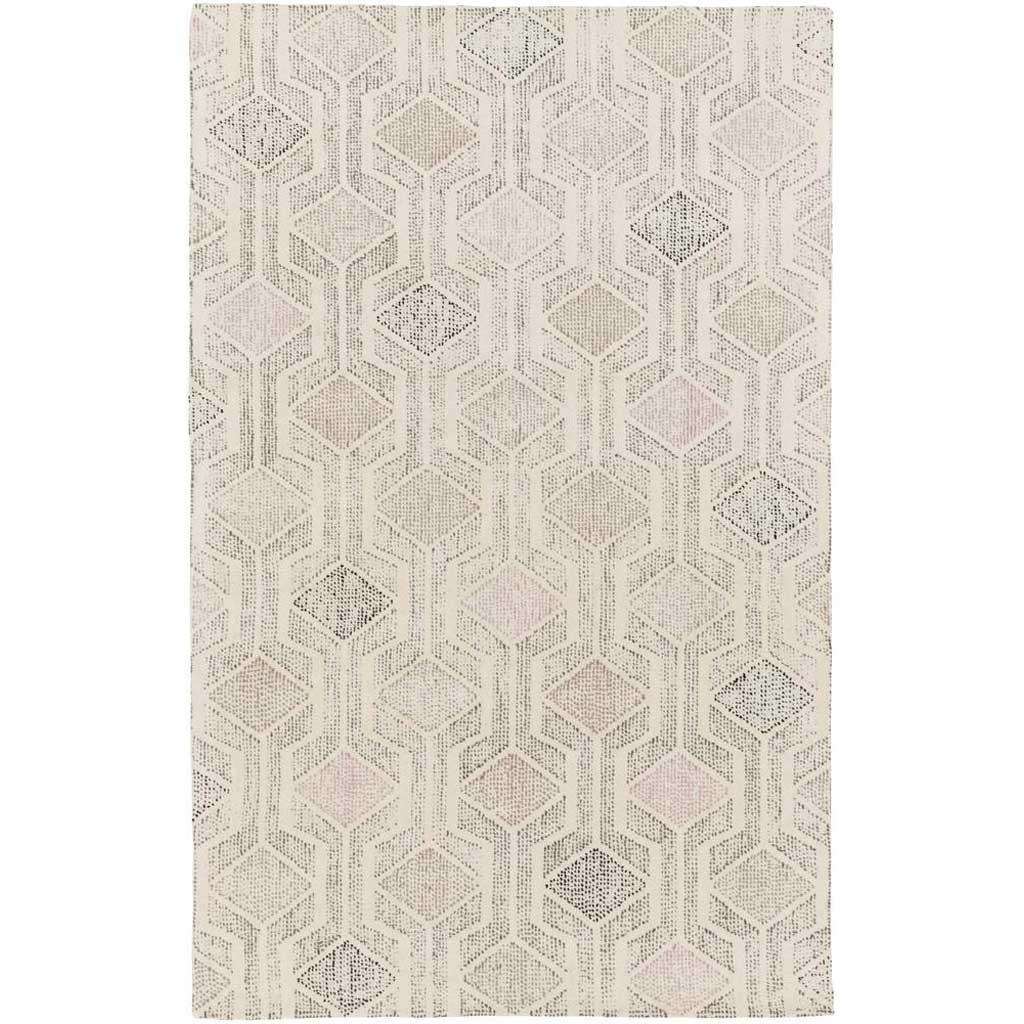 Melody Ivory/Gray/Mauve Area Rug