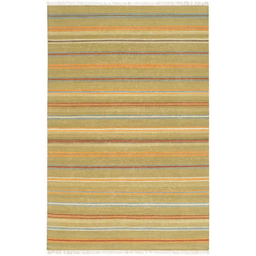 Miguel Olive/Teal/Burnt Orange Area Rug