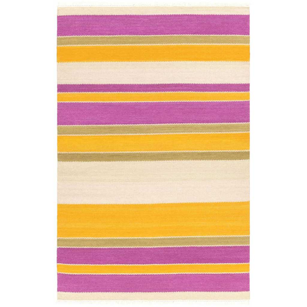 Miguel Tangerine/Magenta/Olive Area Rug