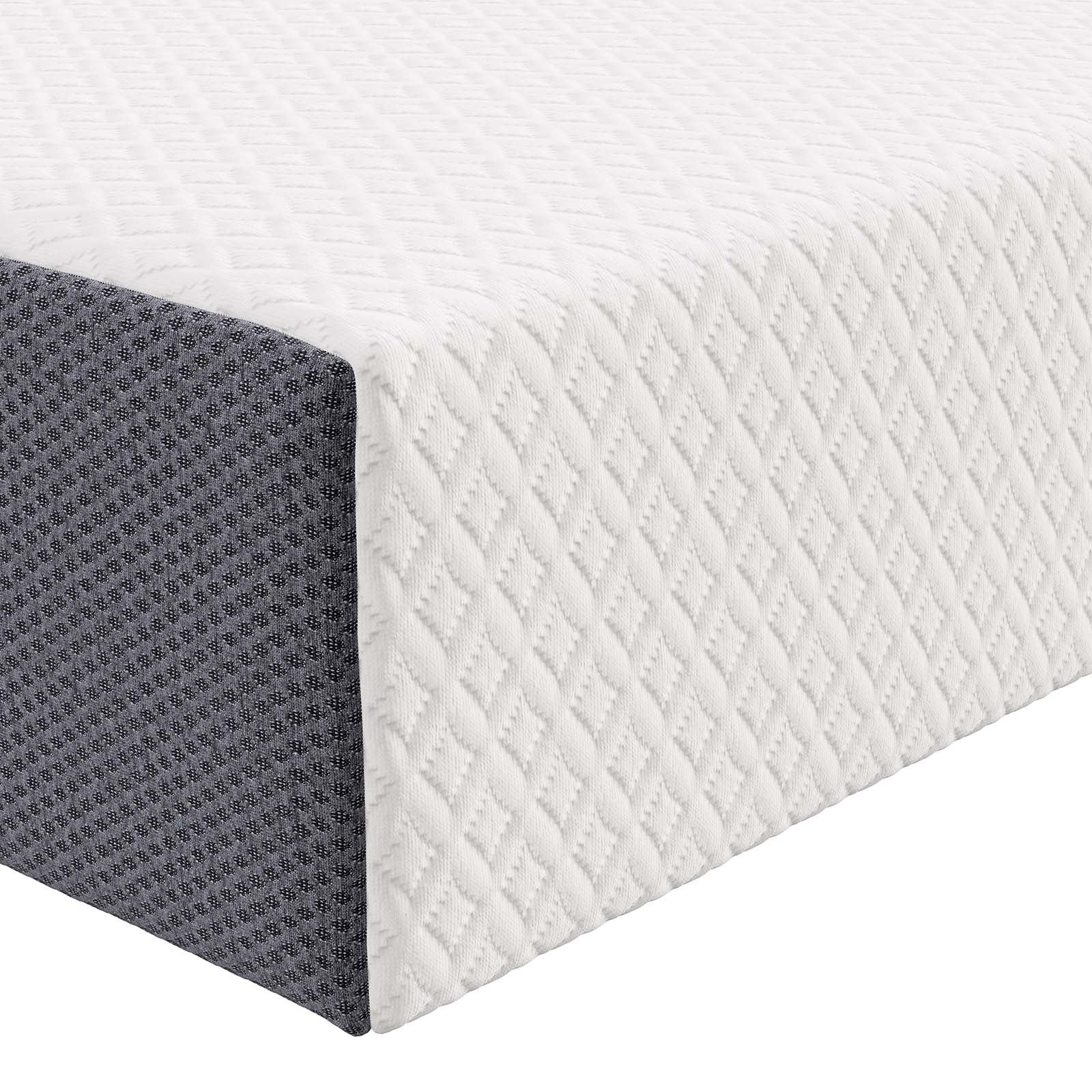Mila 8" Memory Foam Mattress White - Image 8
