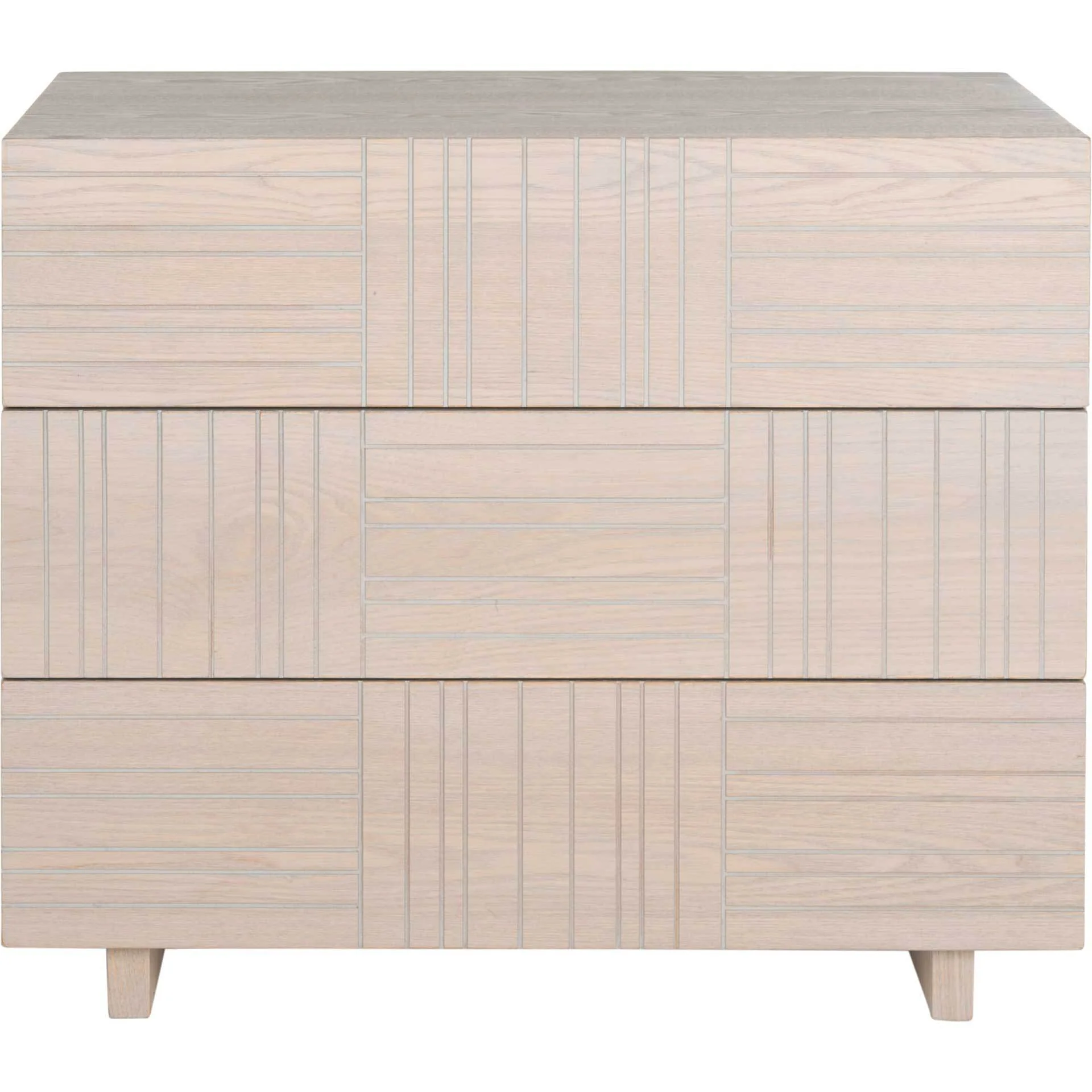 Miracle Three Drawer Cabinet Gray