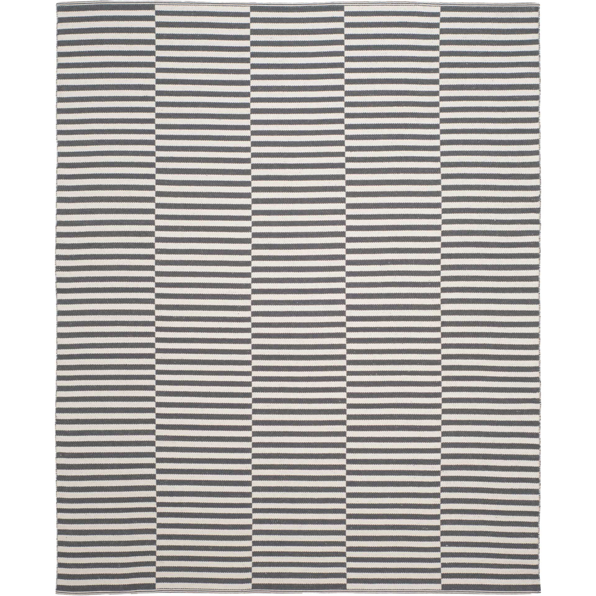 Montauk Checker Ivory/Gray Area Rug