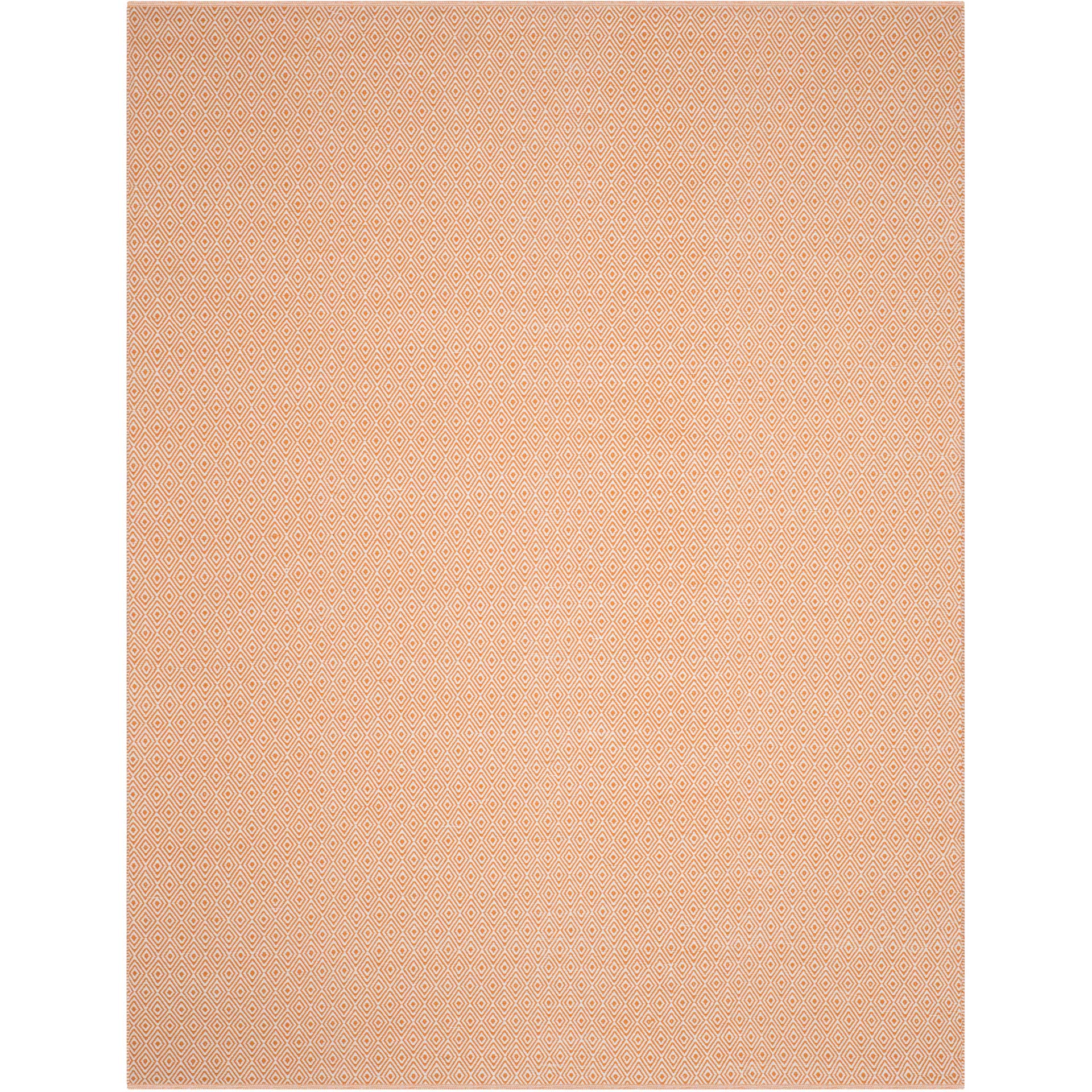 Montauk Geometry Ivory/Rust Area Rug