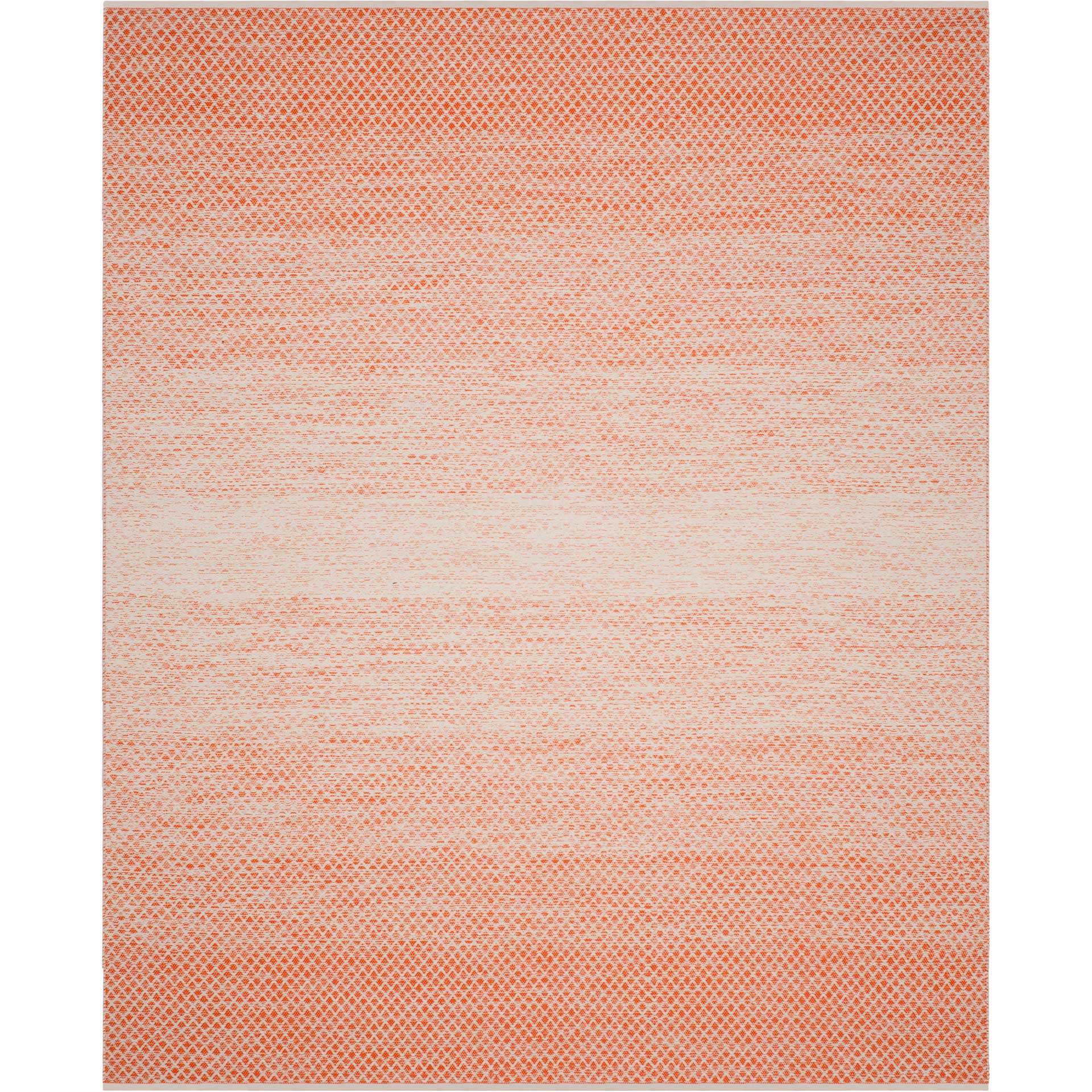 Montauk Orange/Ivory Area Rug