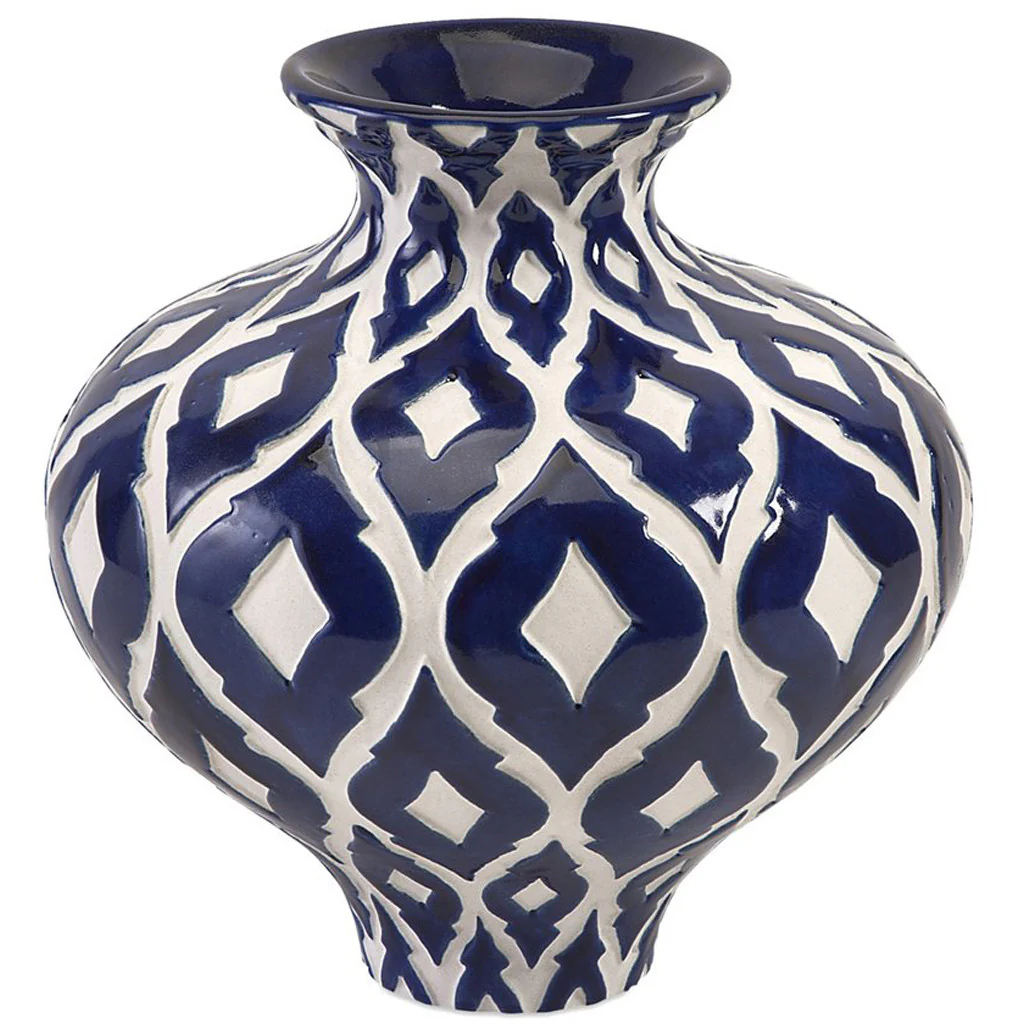 Morgan Blue and White Jug