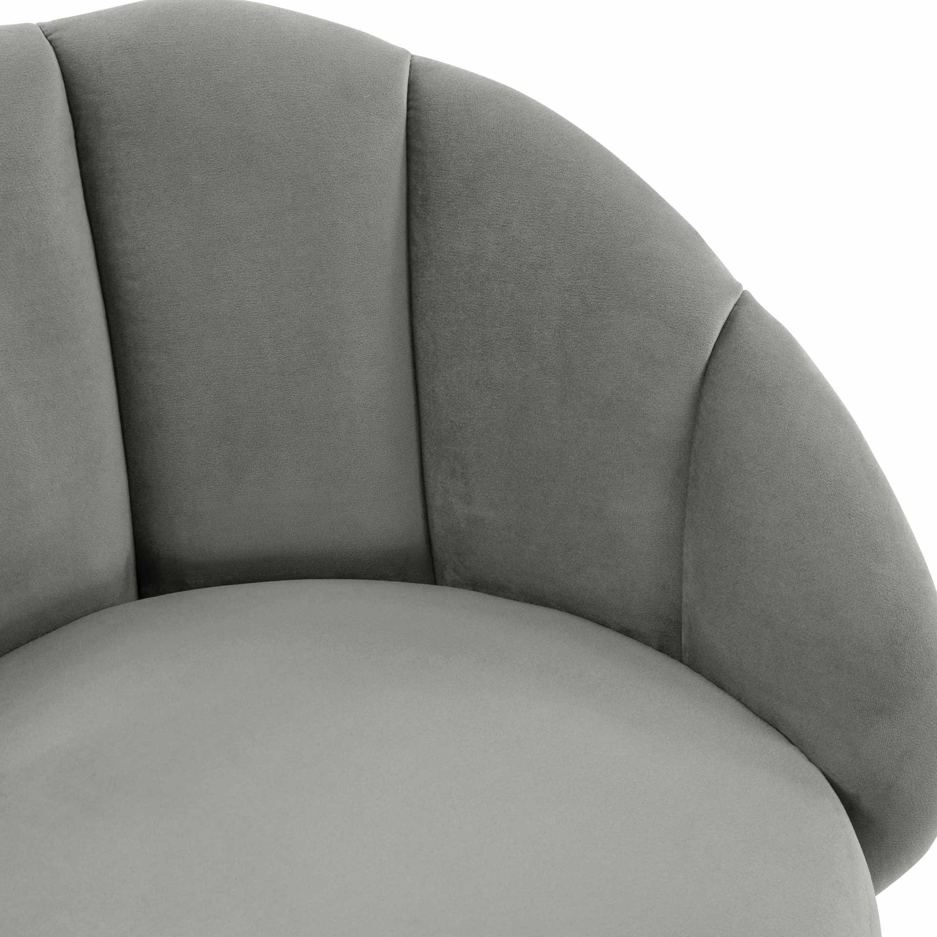 Myaire Swivel Bar Stool Light Gray - Image 4