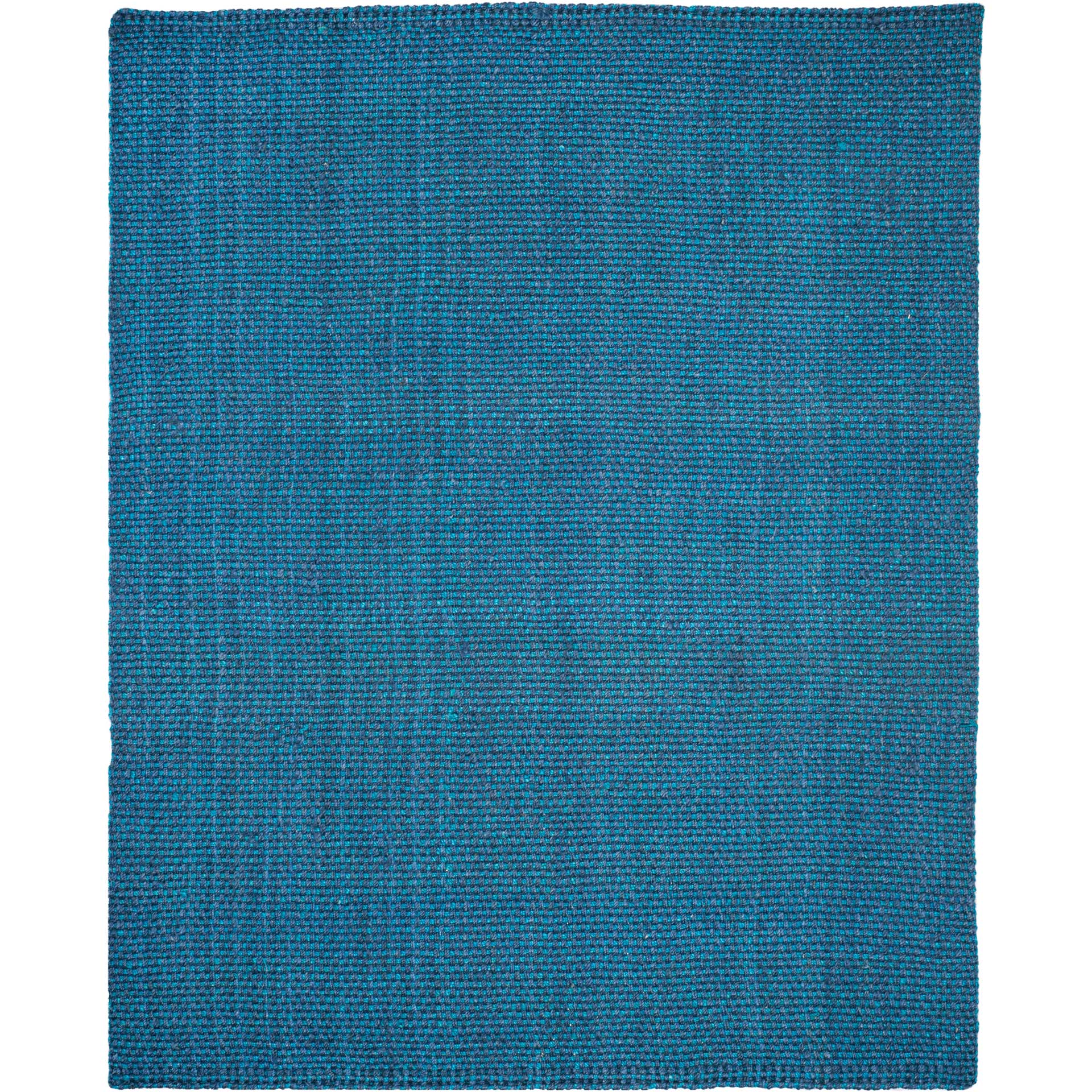 Natural Fiber Blue Area Rug