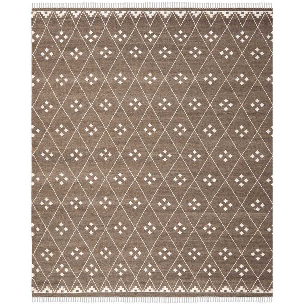 Natural Kilim Brown/Ivory Area Rug