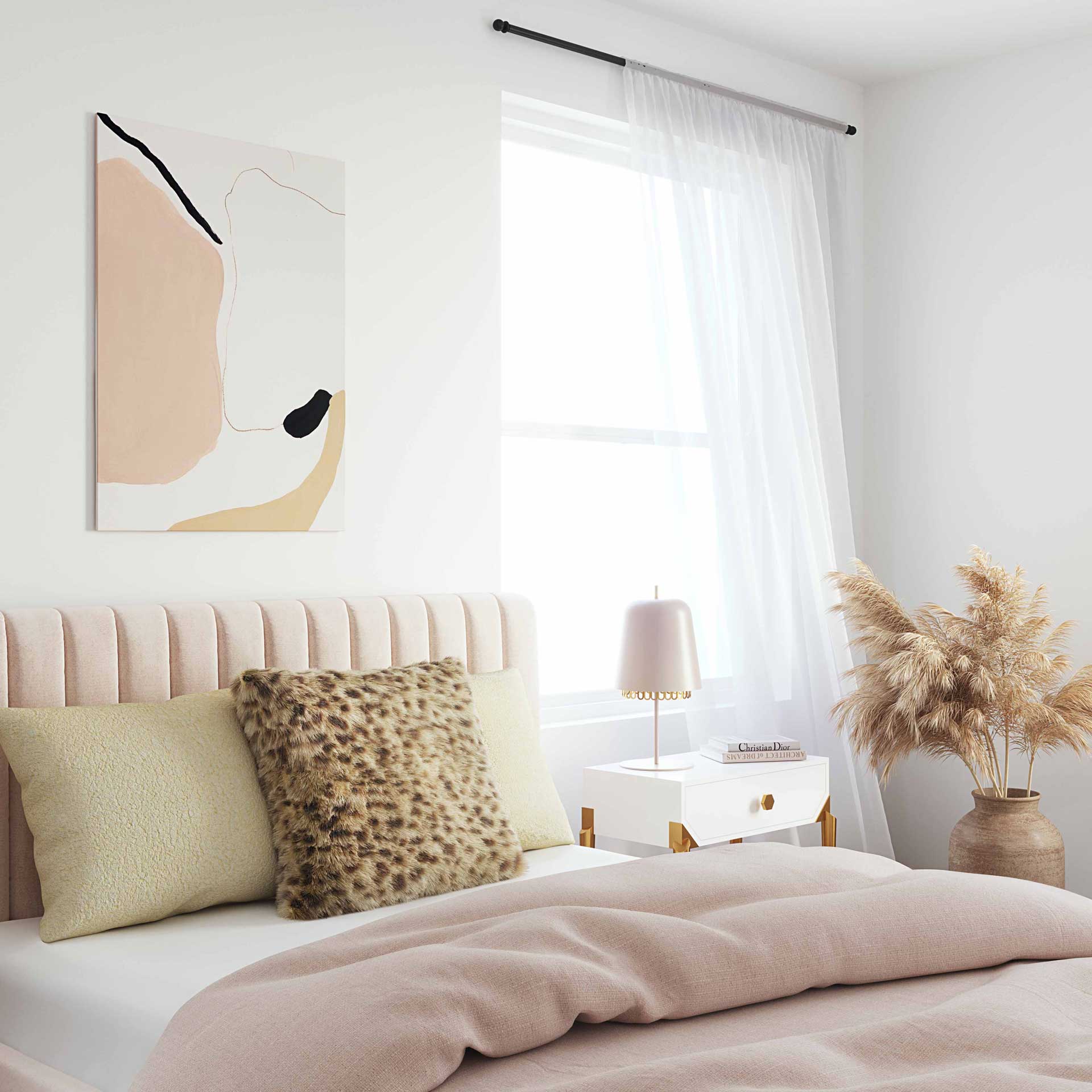 Neptune Sheepskin Pillow Ivory - Image 4