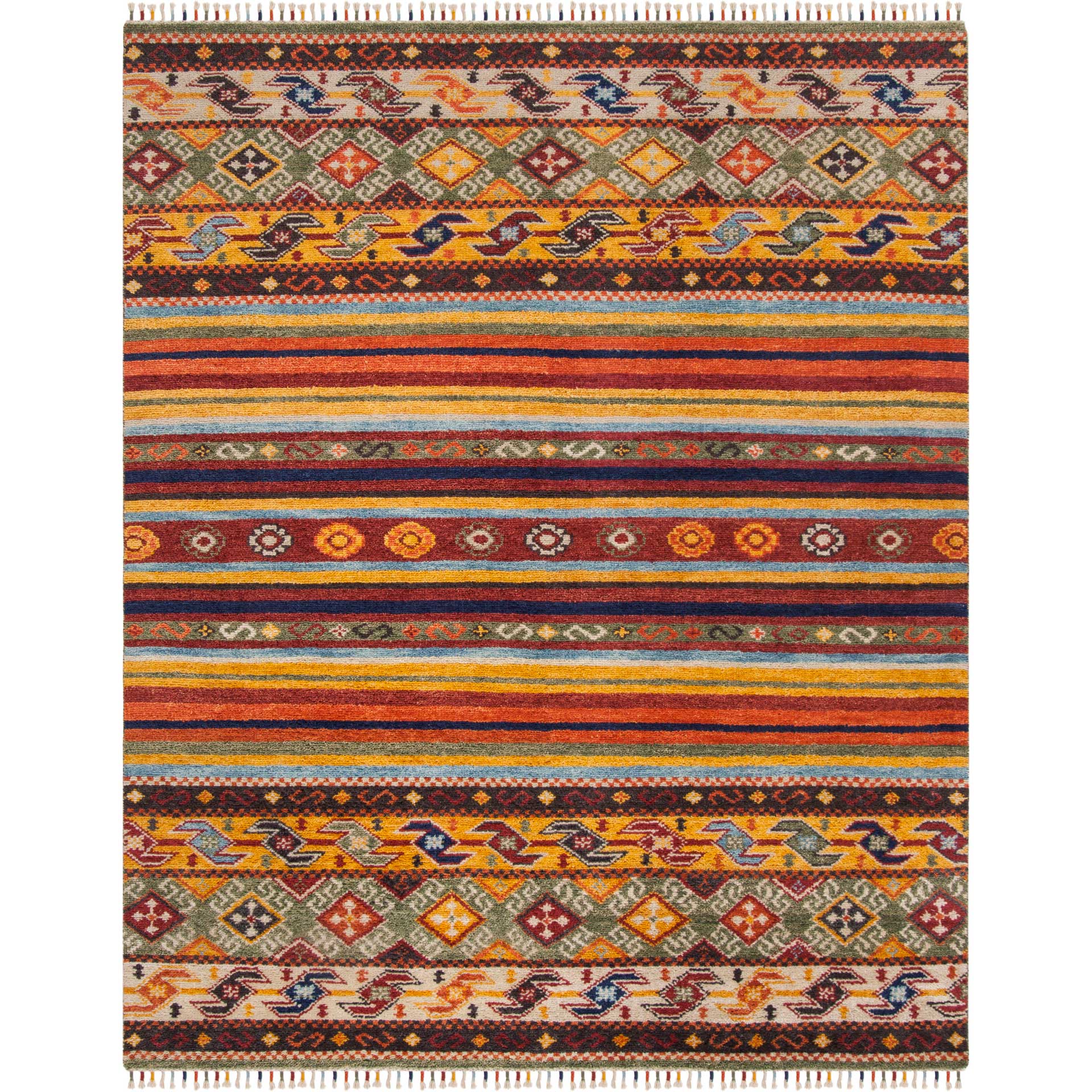 Nomad Red/Multi Area Rug