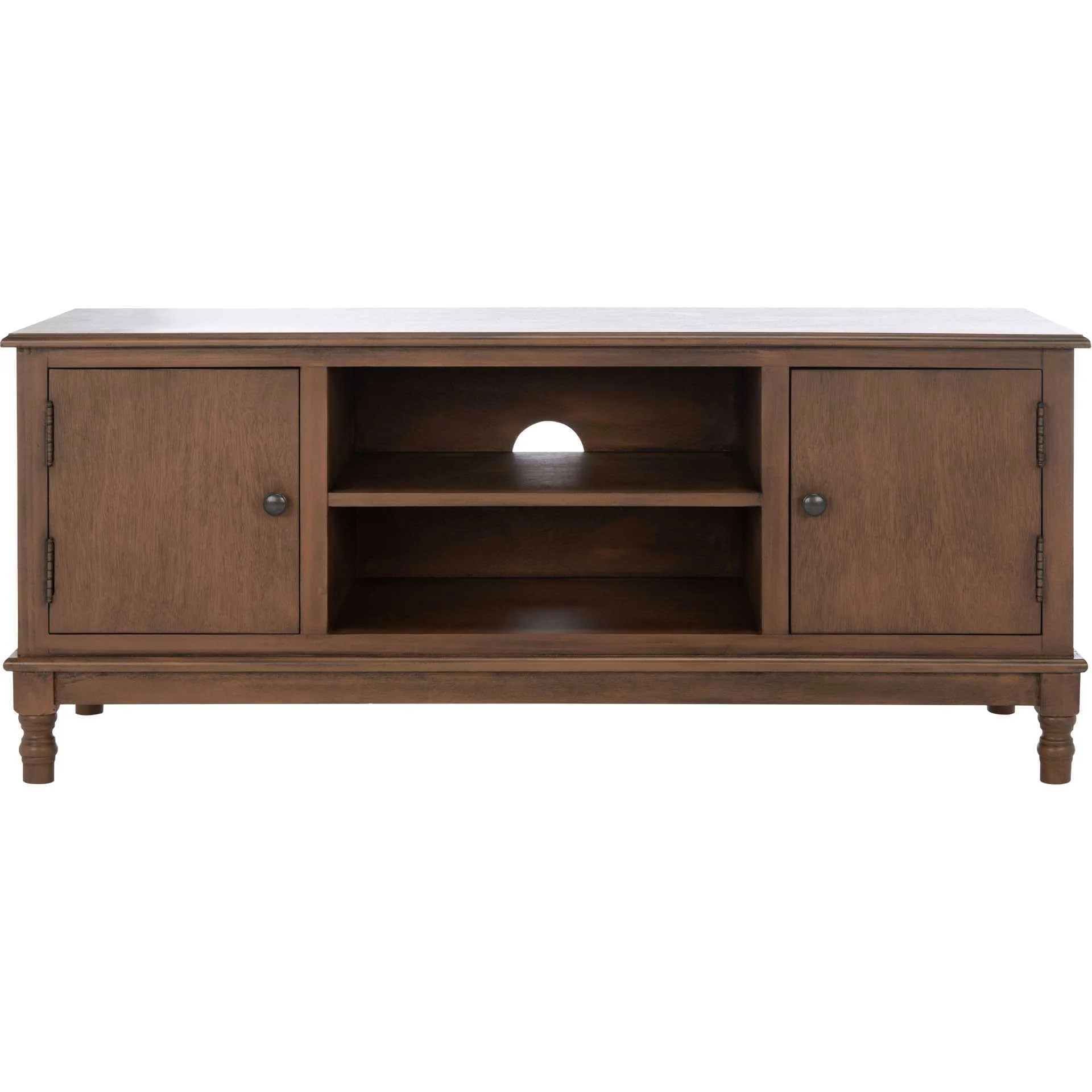 Ozbourne 2 Door 1 Shelf Media Stand Brown