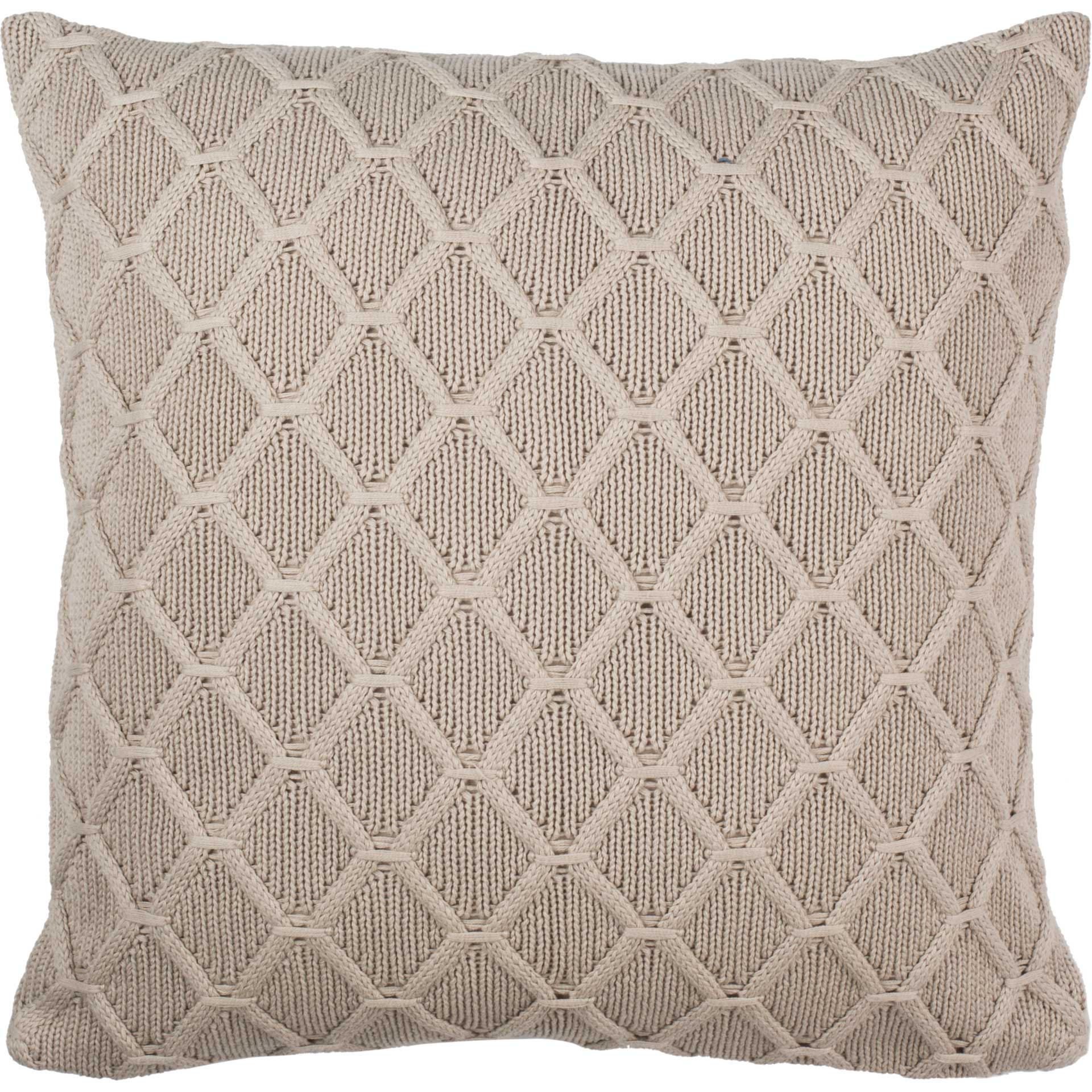 Peabody Knit Pillow Palewisper