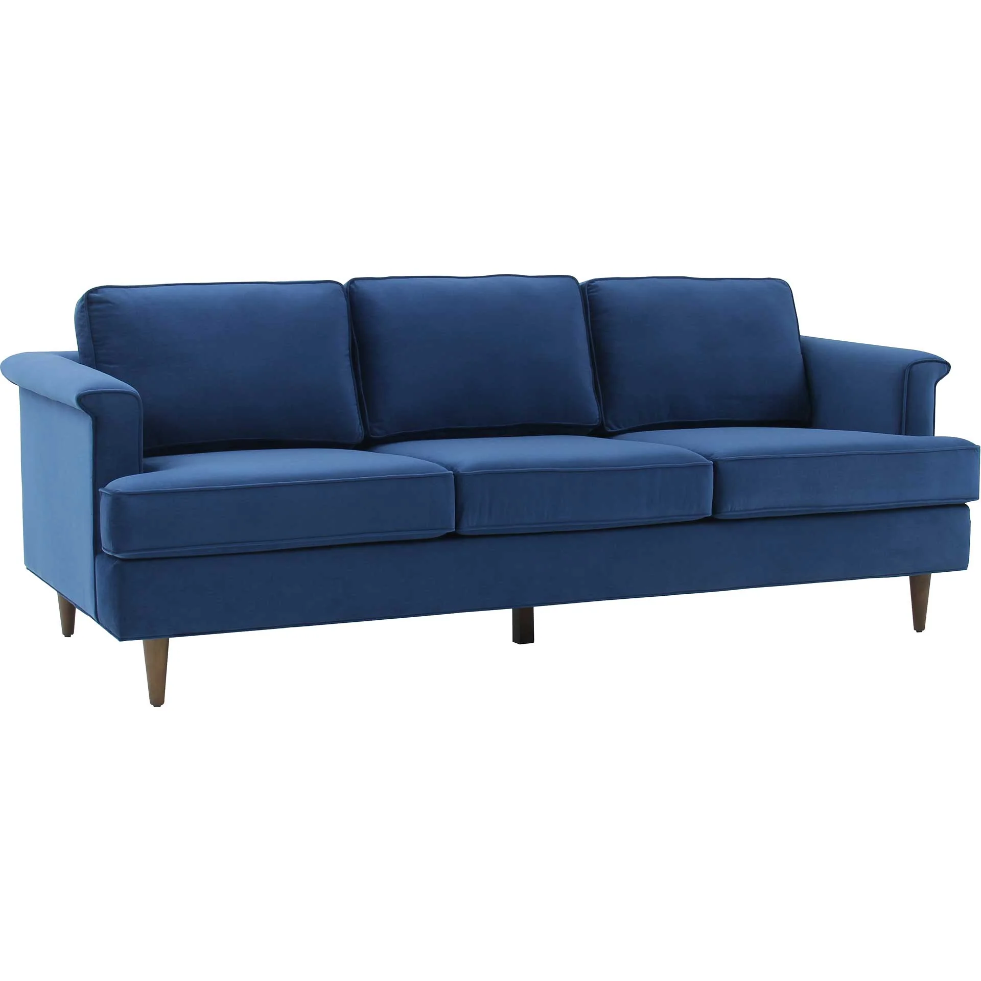 Pessac Velvet Sofa Navy