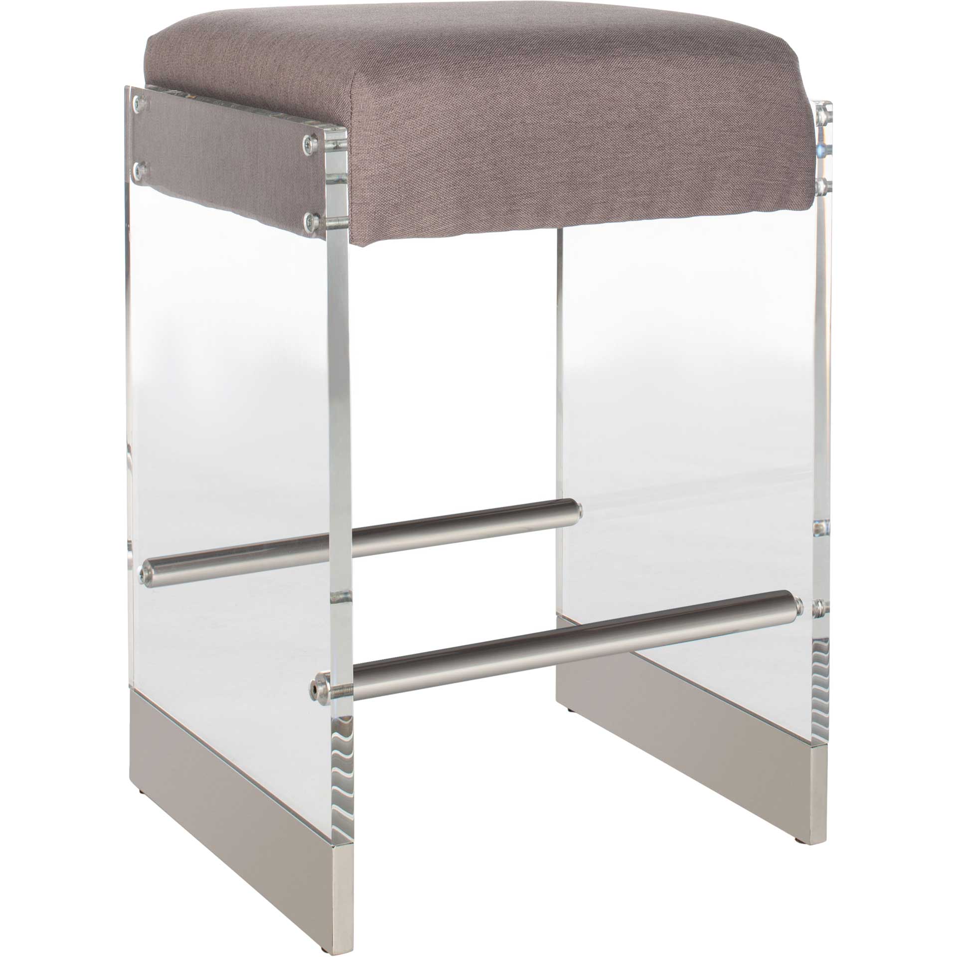 Pickford Acrylic Counter Stool Gray