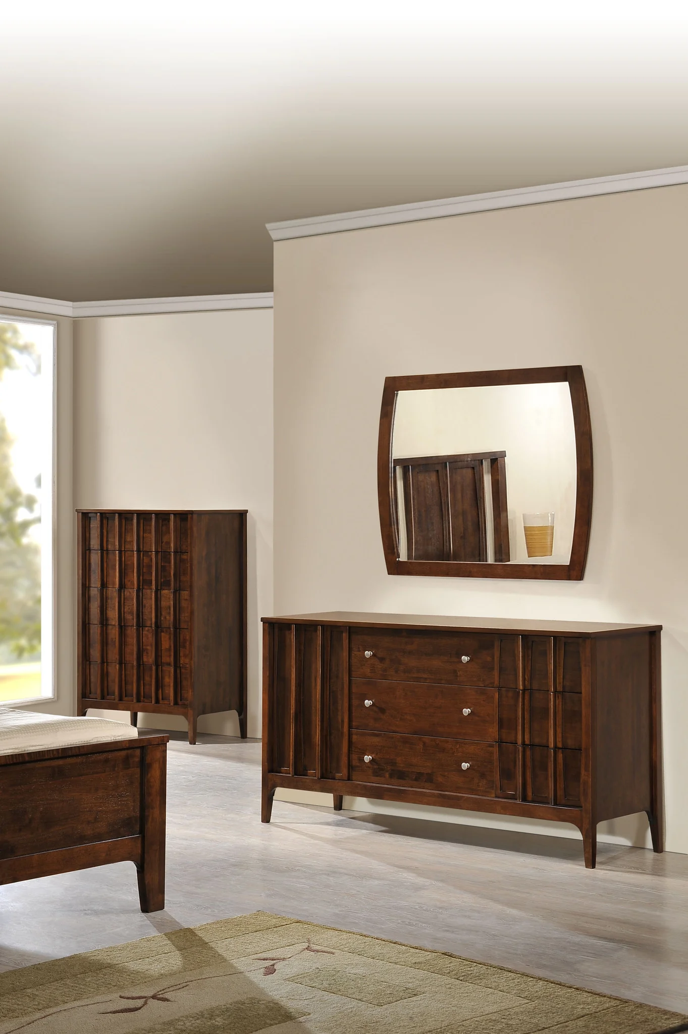Portage Mirror Walnut - Image 3