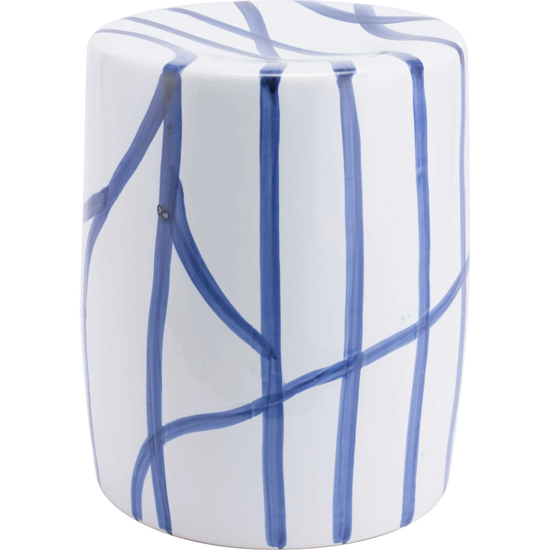 Raiz Garden Seat White/Blue