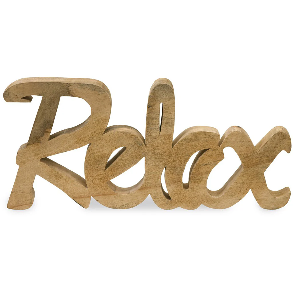 Relax Mango Wood Decor
