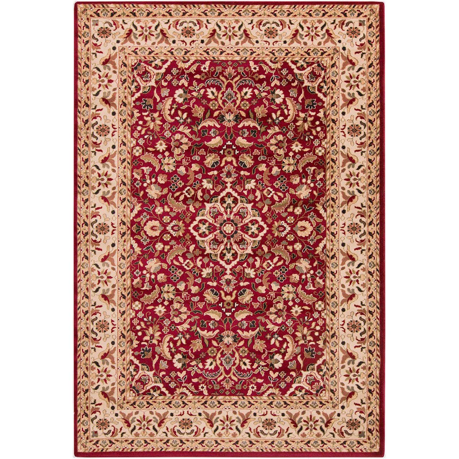 Riley Burgundy/Butter Area Rug