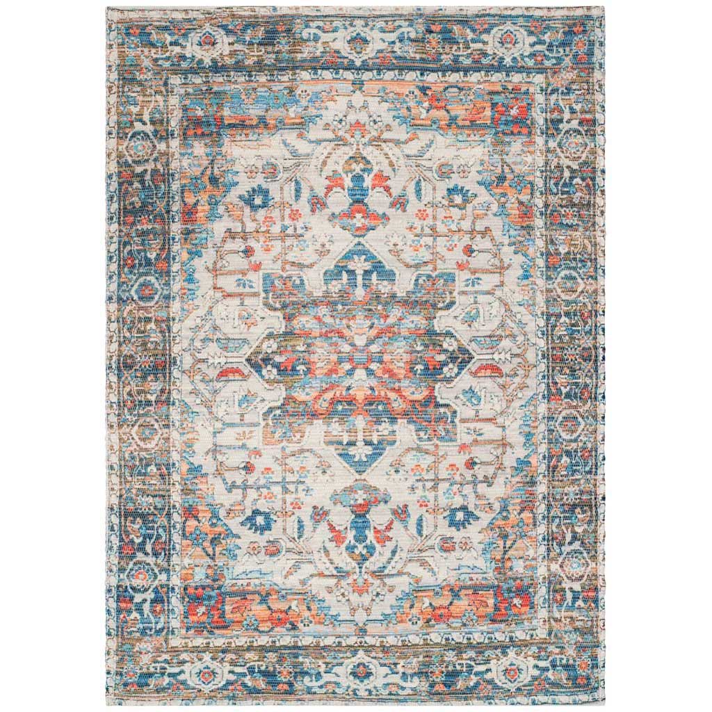 Saffron Gray/Blue Area Rug