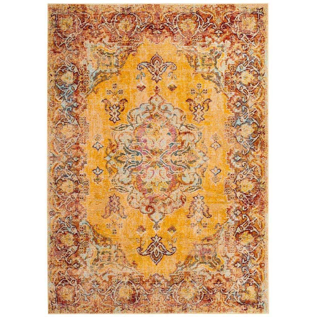 Savannah Yellow/Orange Area Rug