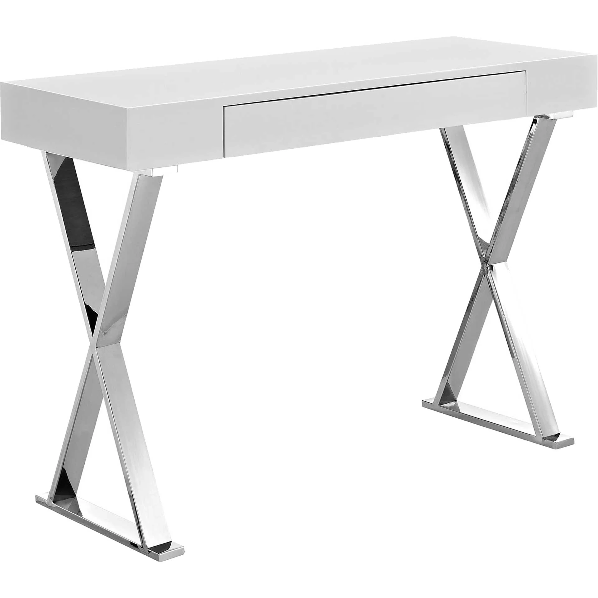 Section Console Table White