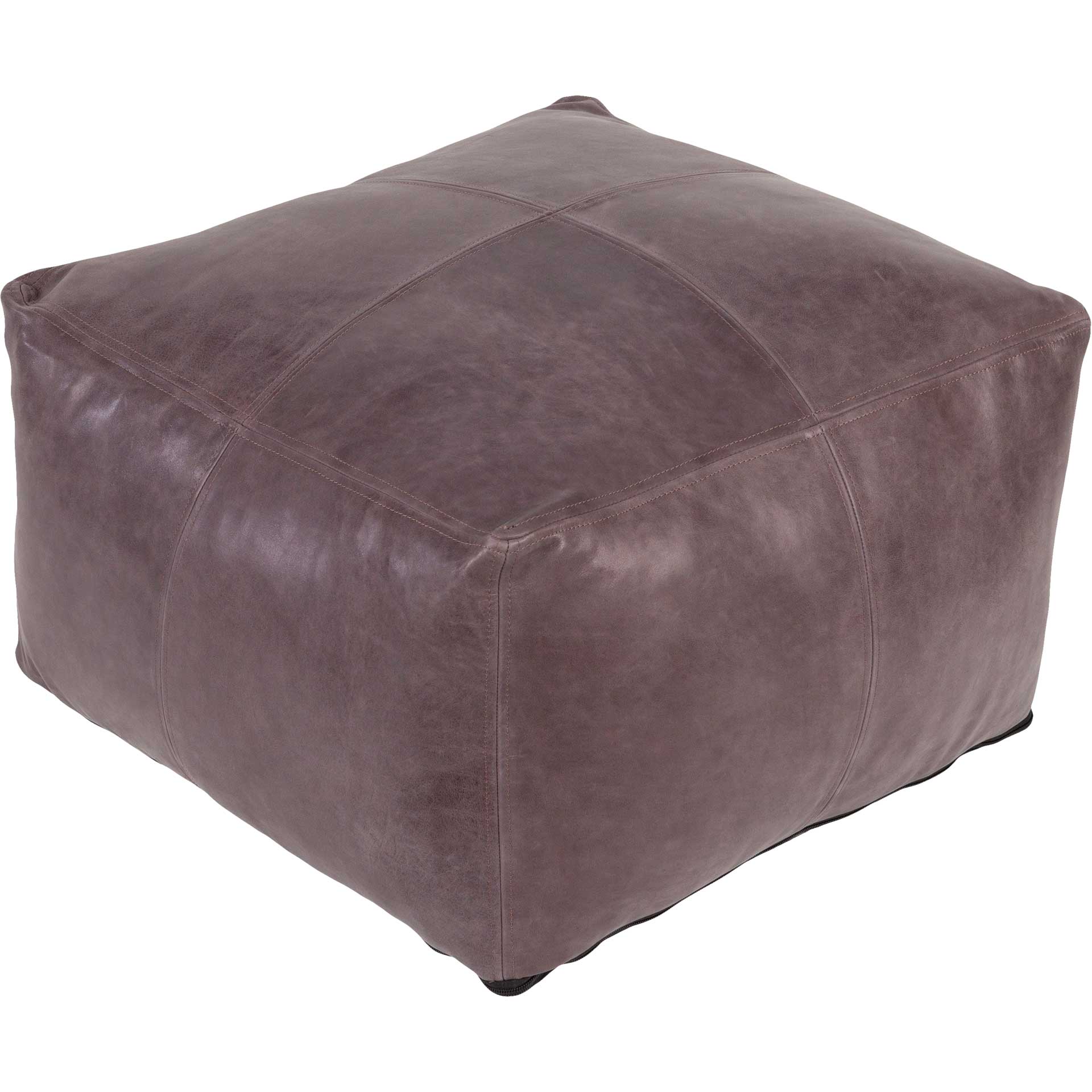 Shane Pouf Eggplant
