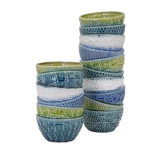Stacked Bowl Vase Short - Image 2