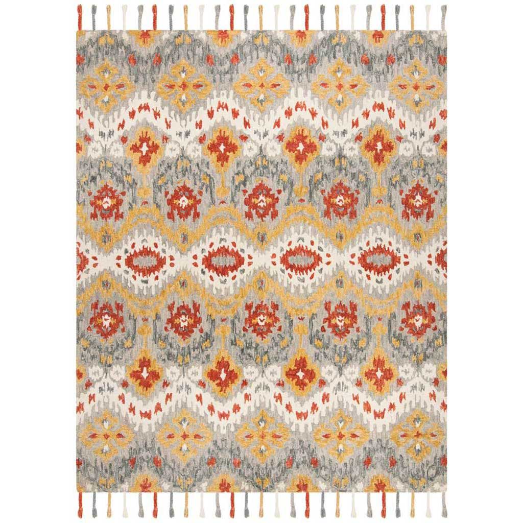 Suzani Gray/Gold Area Rug