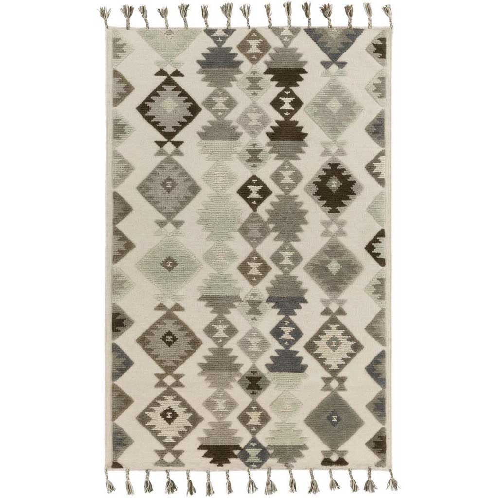 Tallo Beige/Gray/Light Gray Area Rug