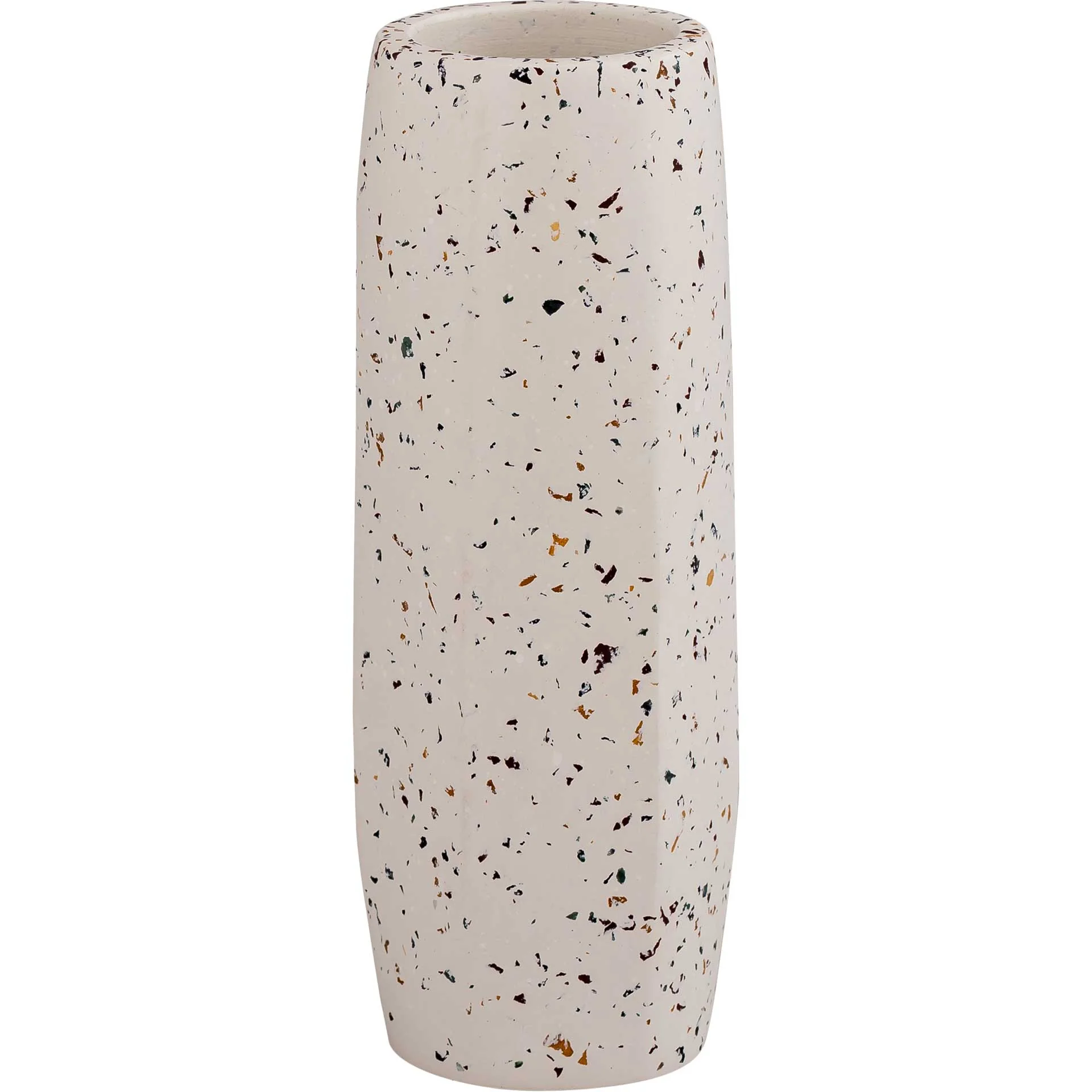 Tegan Vase White Terrazzo