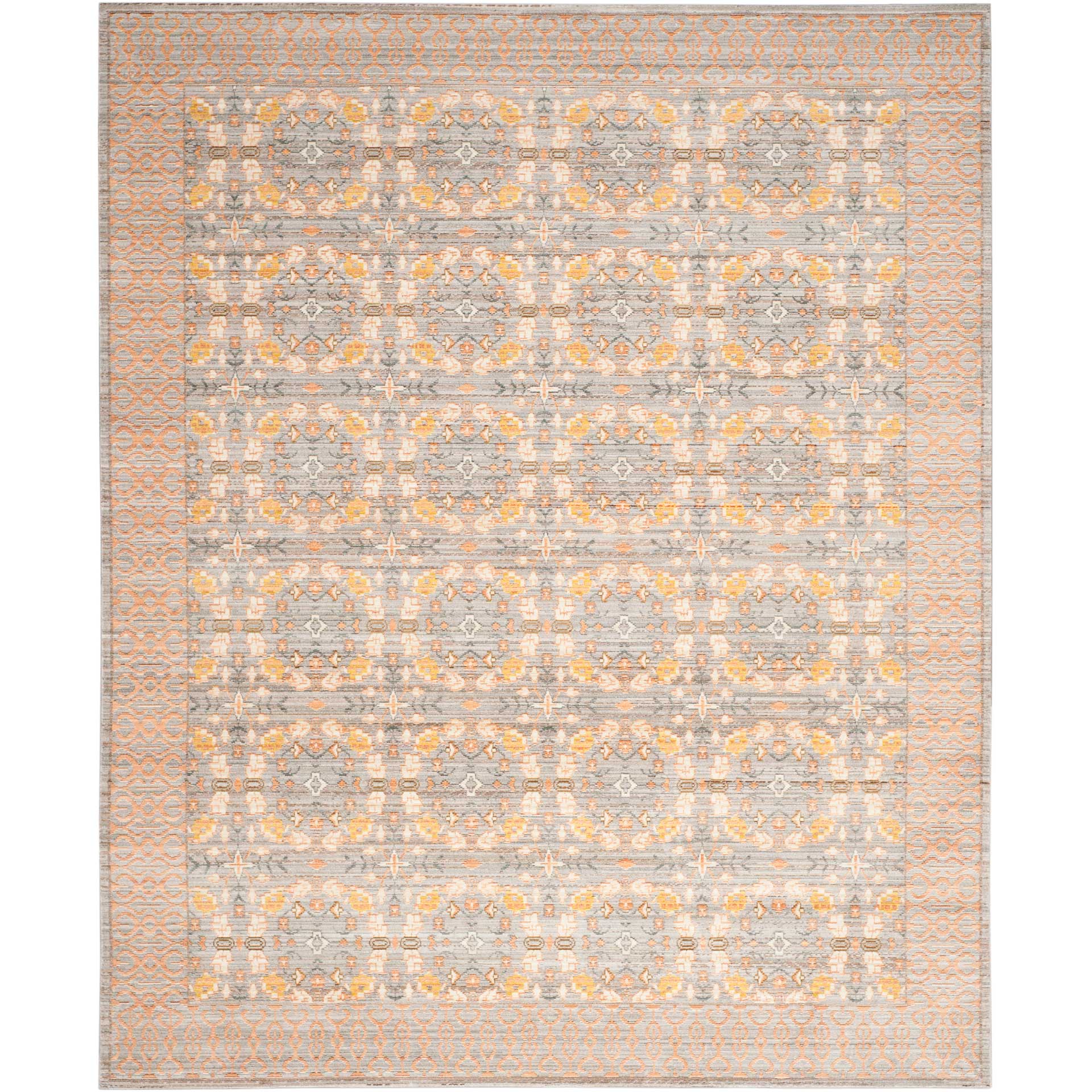 Valencia Light Gray/Multi Area Rug