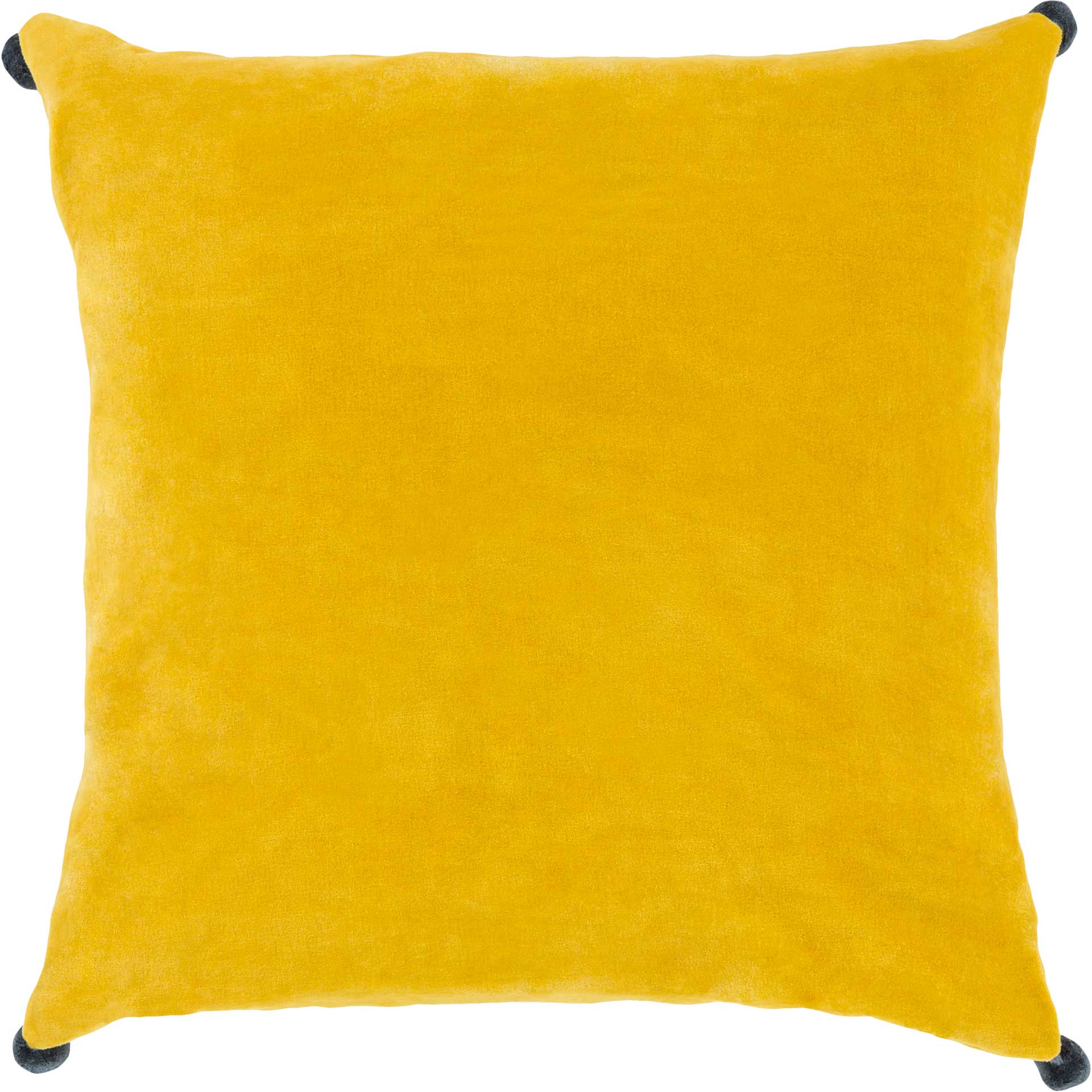 Velora Pillow Bright Yellow/Navy