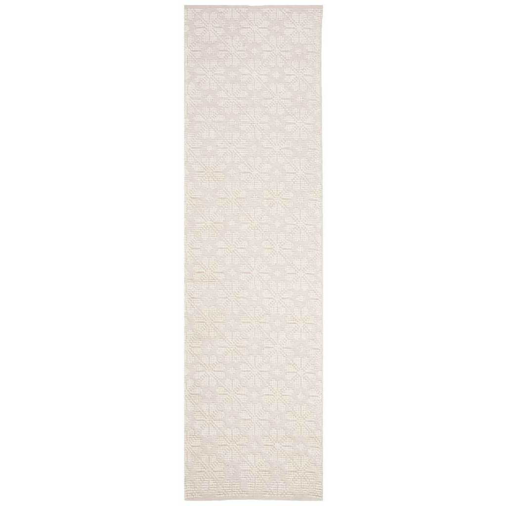 Vermont Floral Ivory Runner Rug
