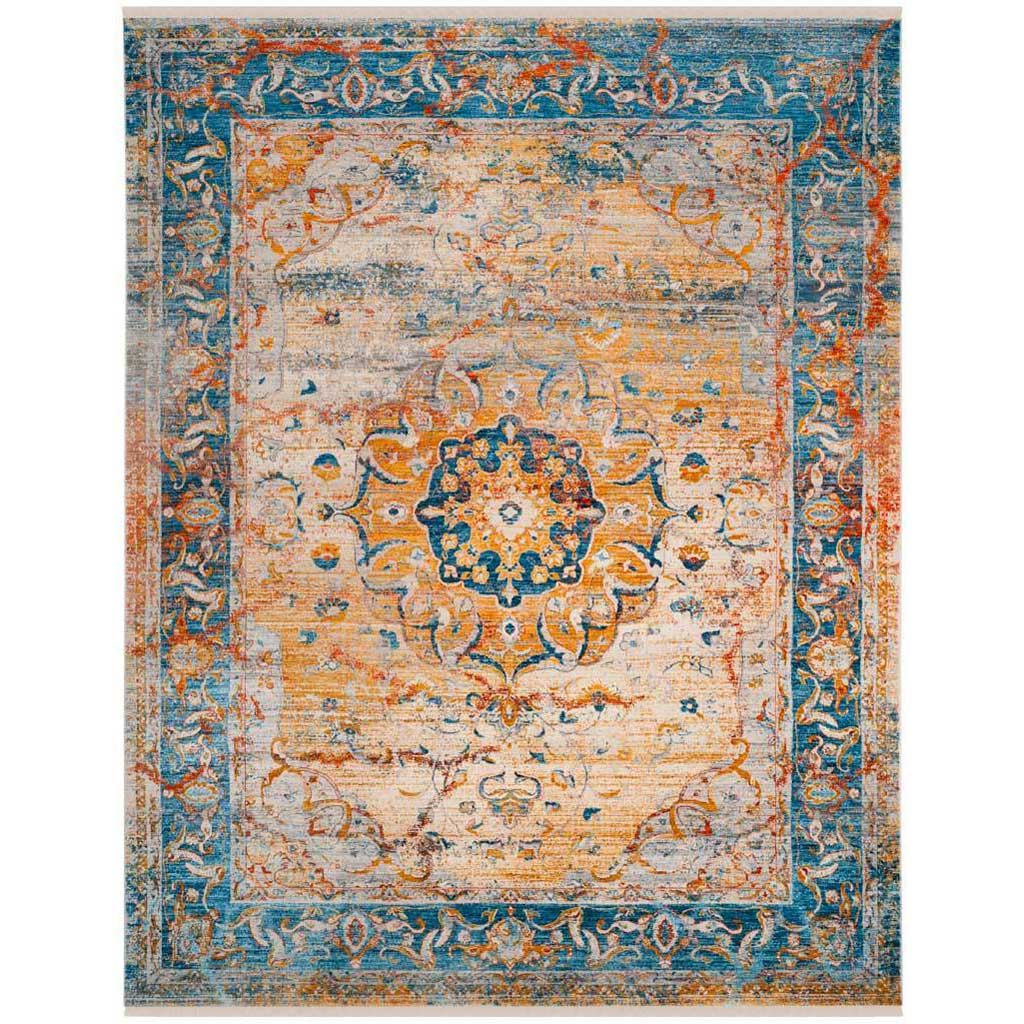 Vintage Persian Blue/Multi Area Rug