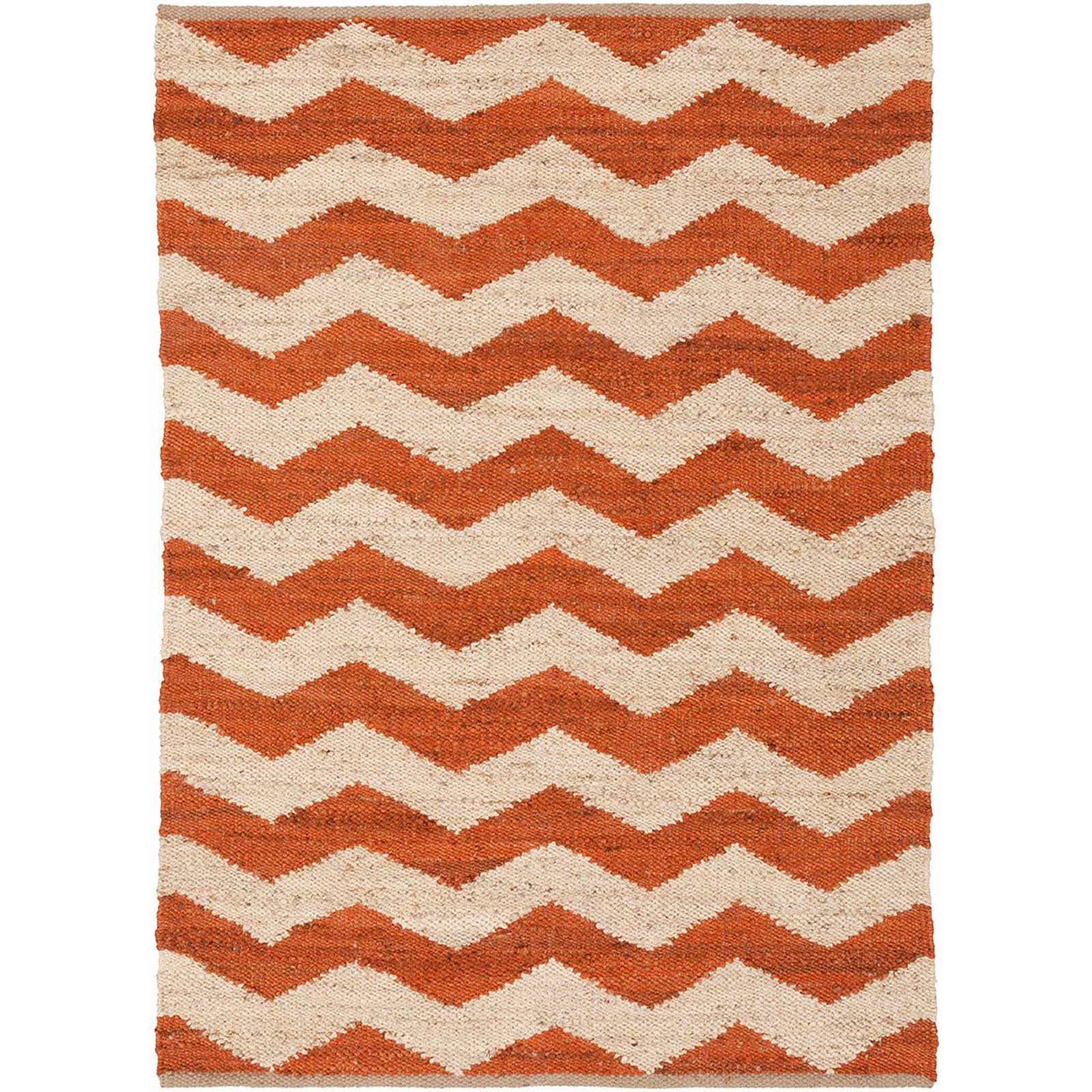 Wade Rust/Beige Area Rug