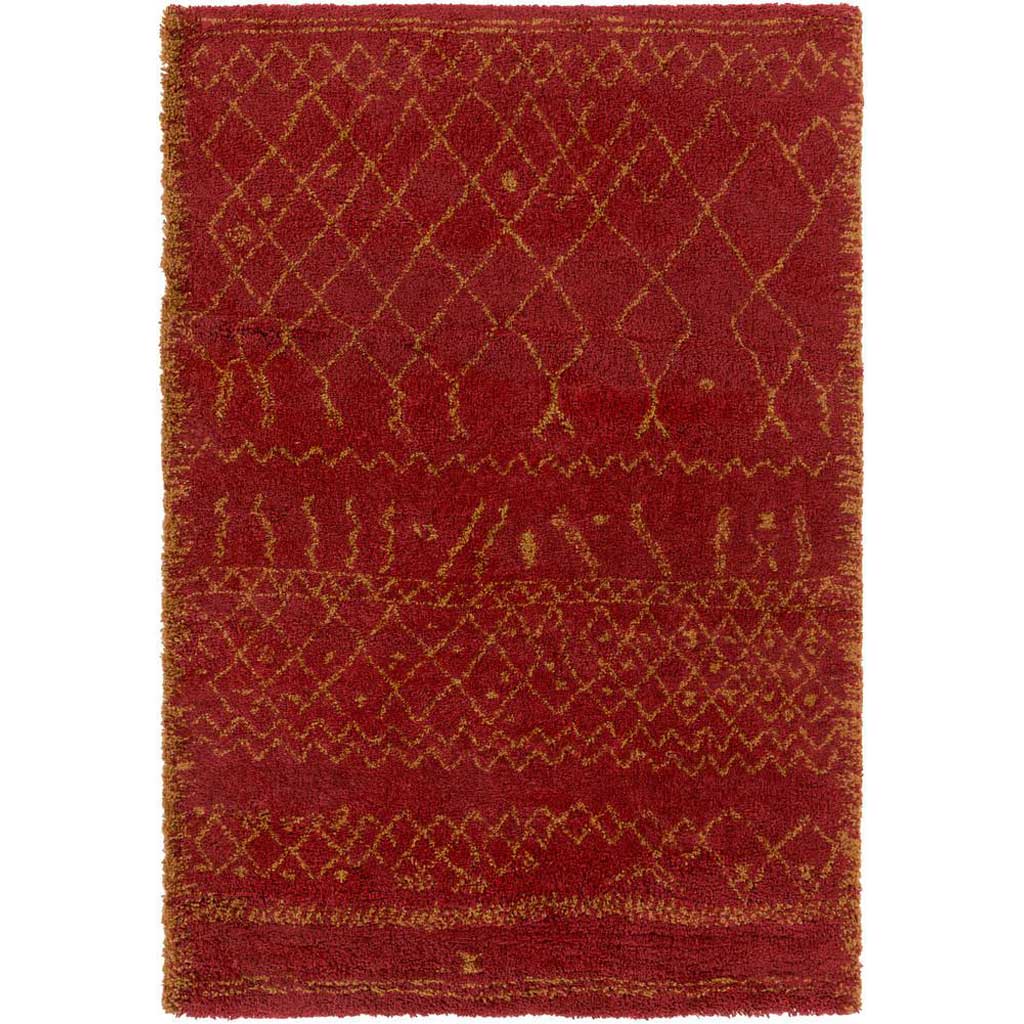 Wilder Bright Pink/Wheat Area Rug