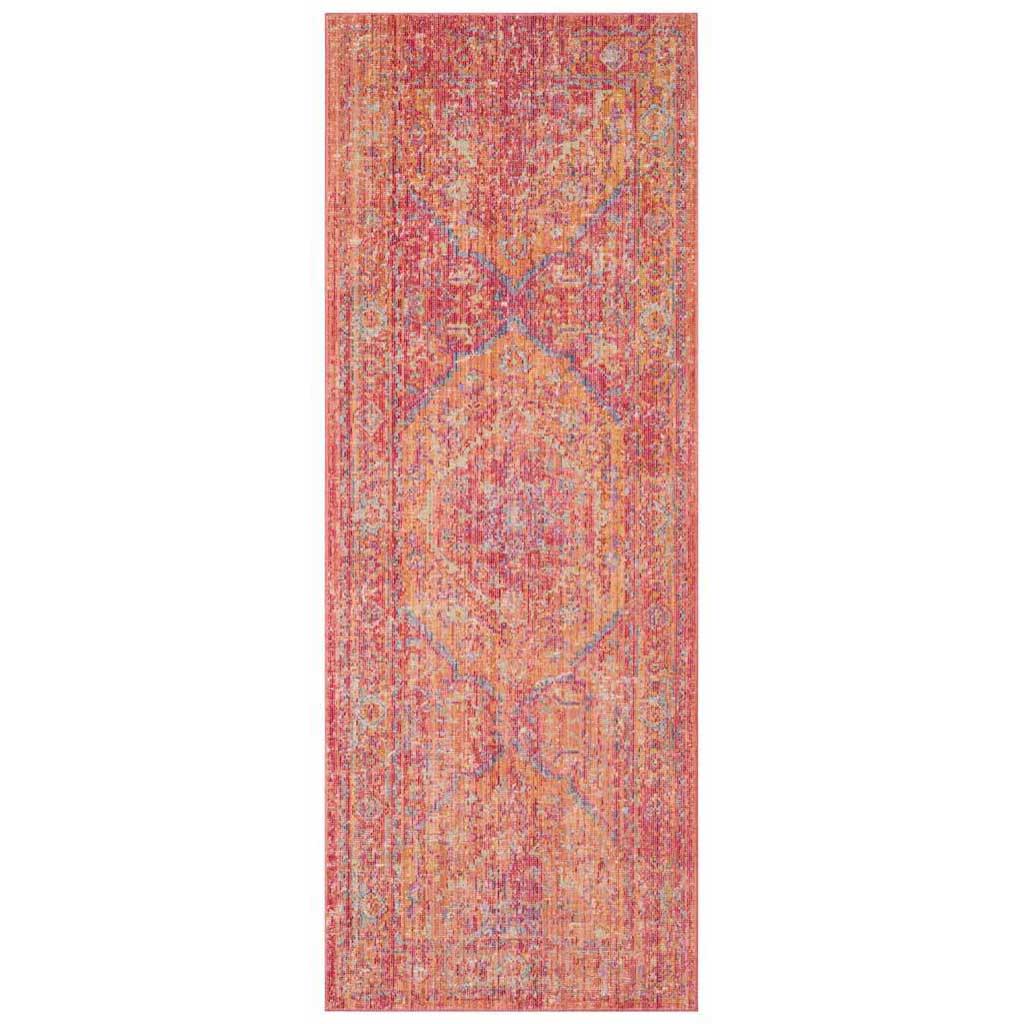 Windsor Gold/Fuchsia Runner Rug