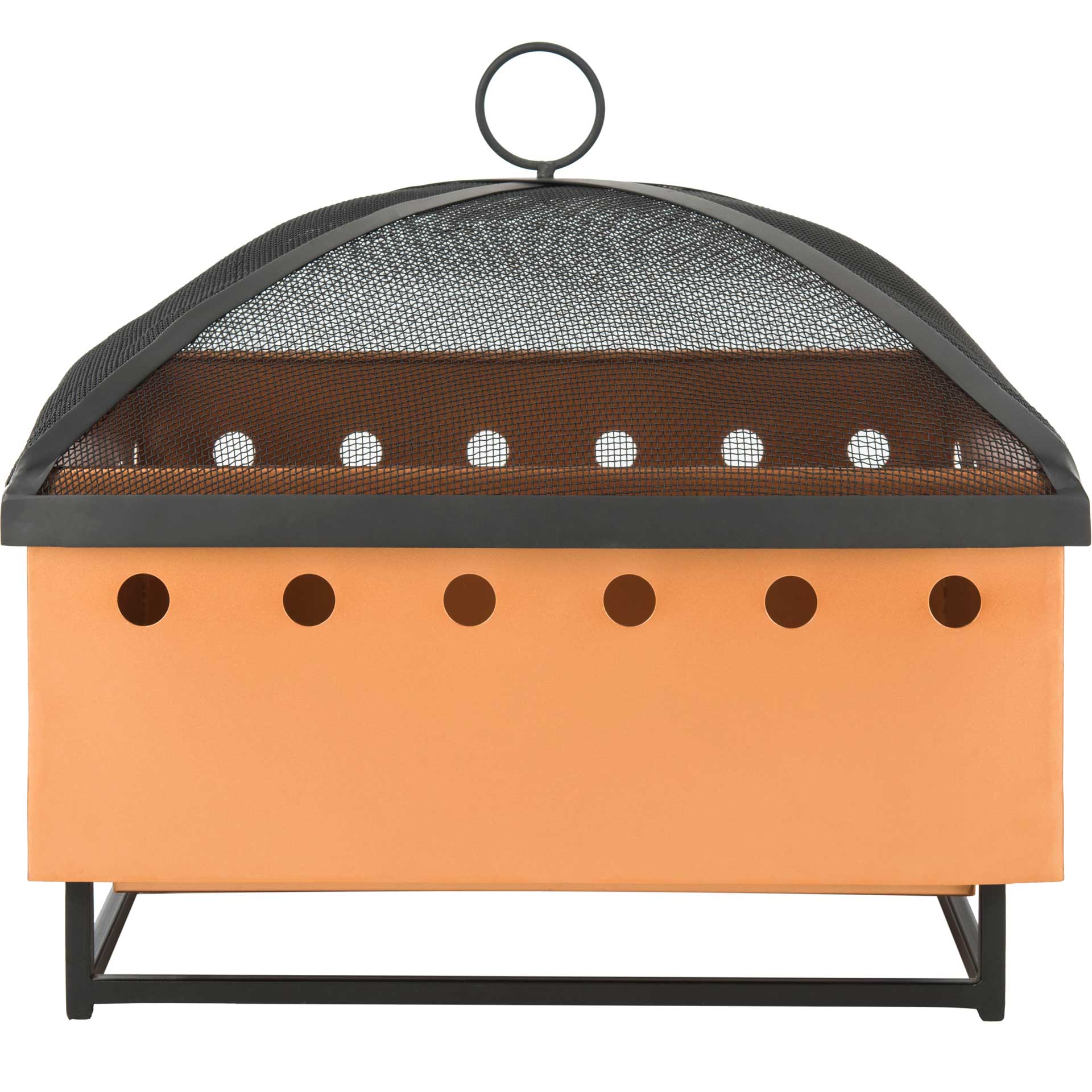 Wynne Square Fire Pit Copper/Black - Image 2